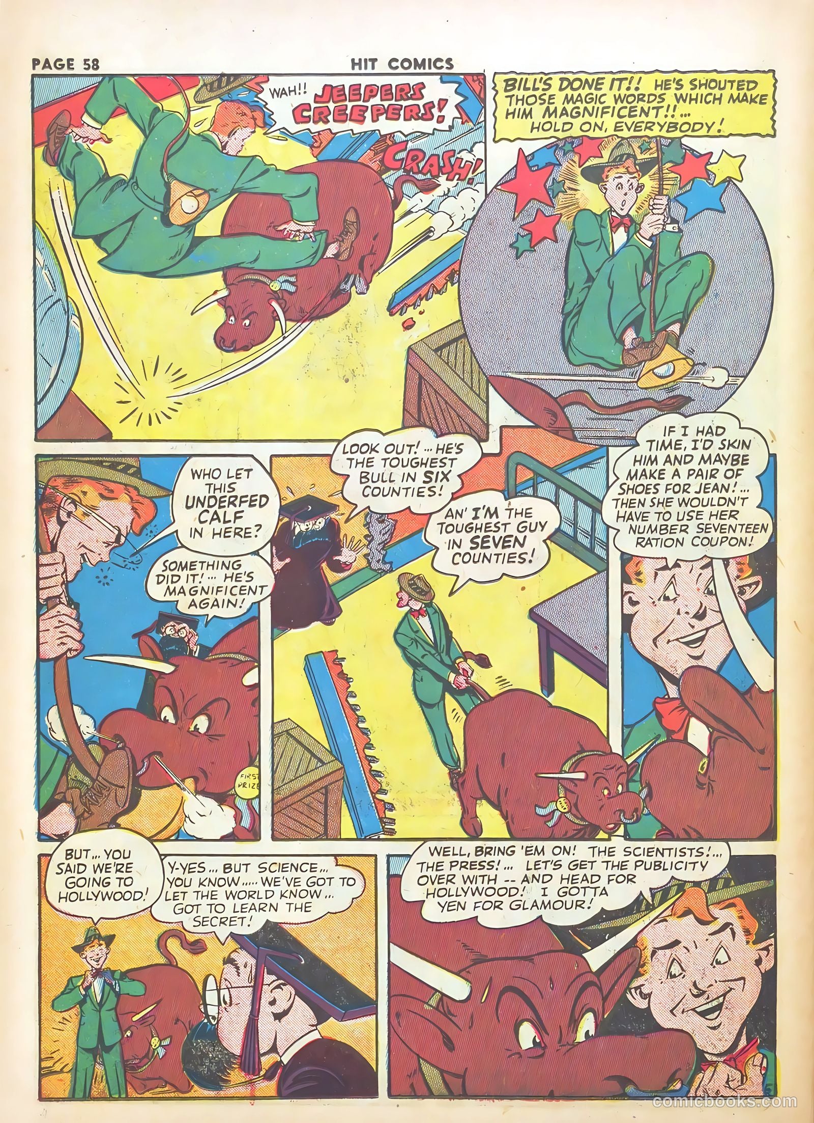 Hit Comics #29 (1943) — page 60 of 68