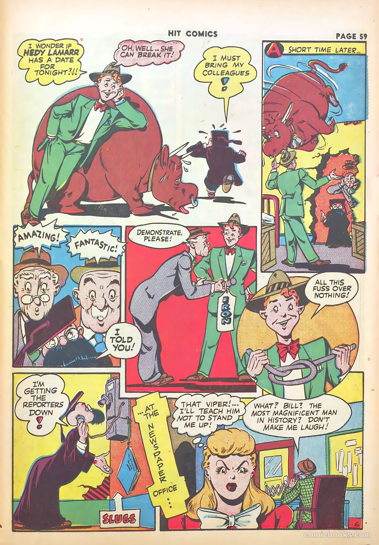 Hit Comics #29 (1943) — page 61 of 68