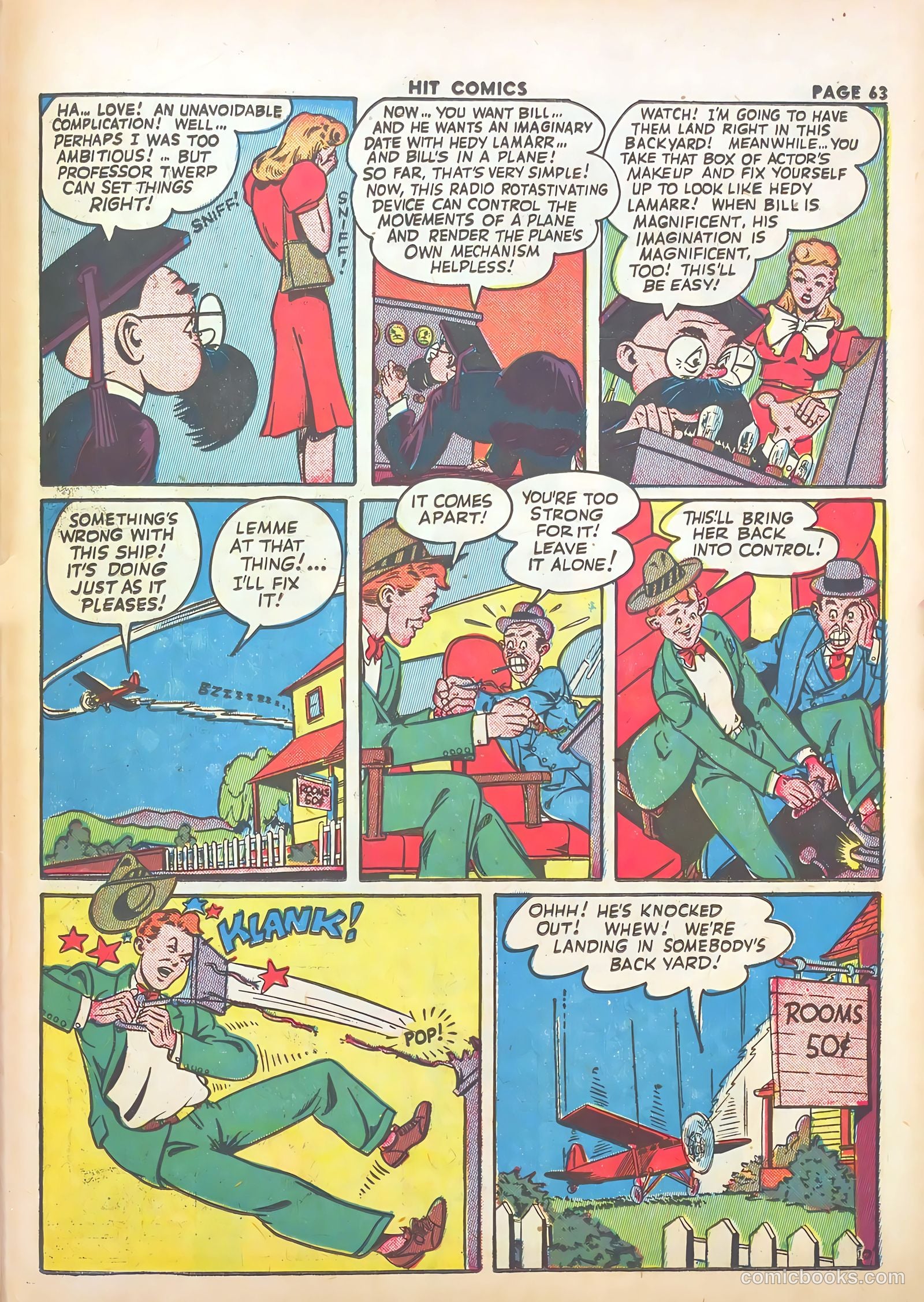Hit Comics #29 (1943) — page 65 of 68