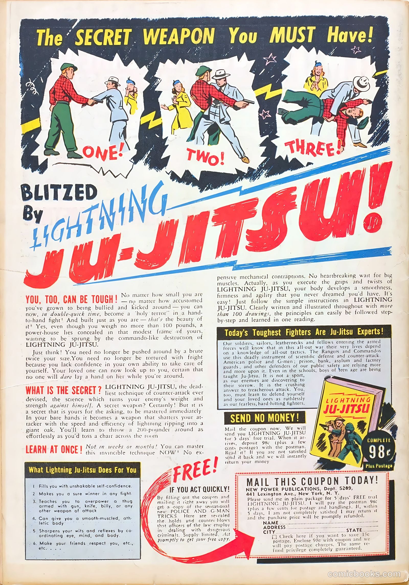 Hit Comics #29 (1943) — page 68 of 68