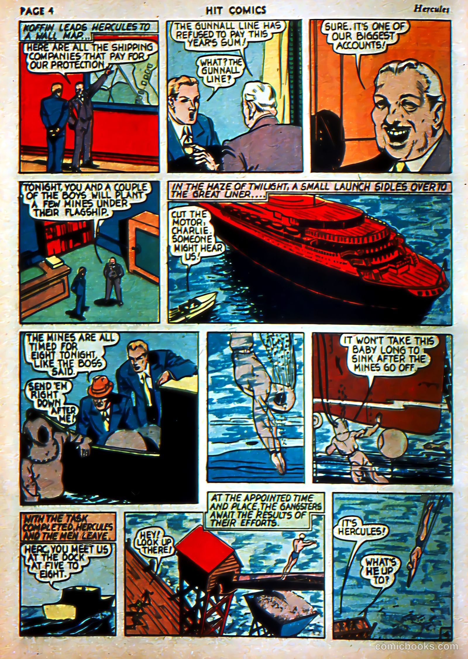 Hit Comics #3 (1940) — page 6 of 68