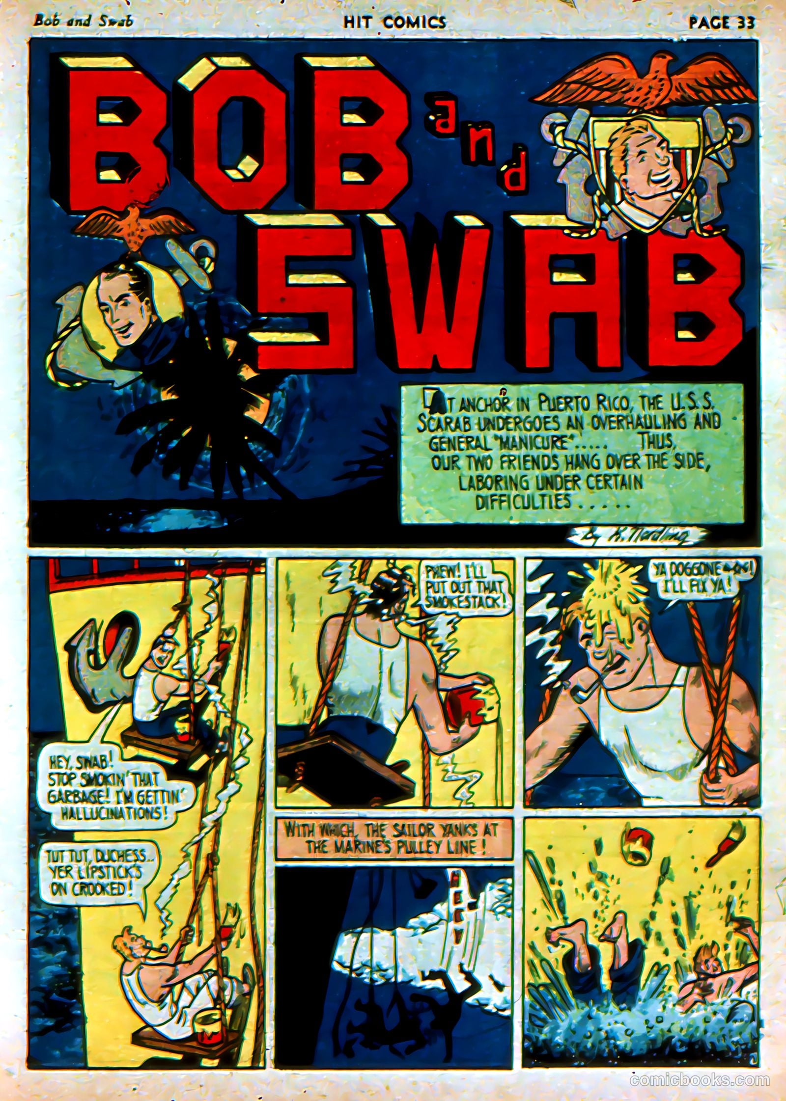Hit Comics #3 (1940) — page 35 of 68