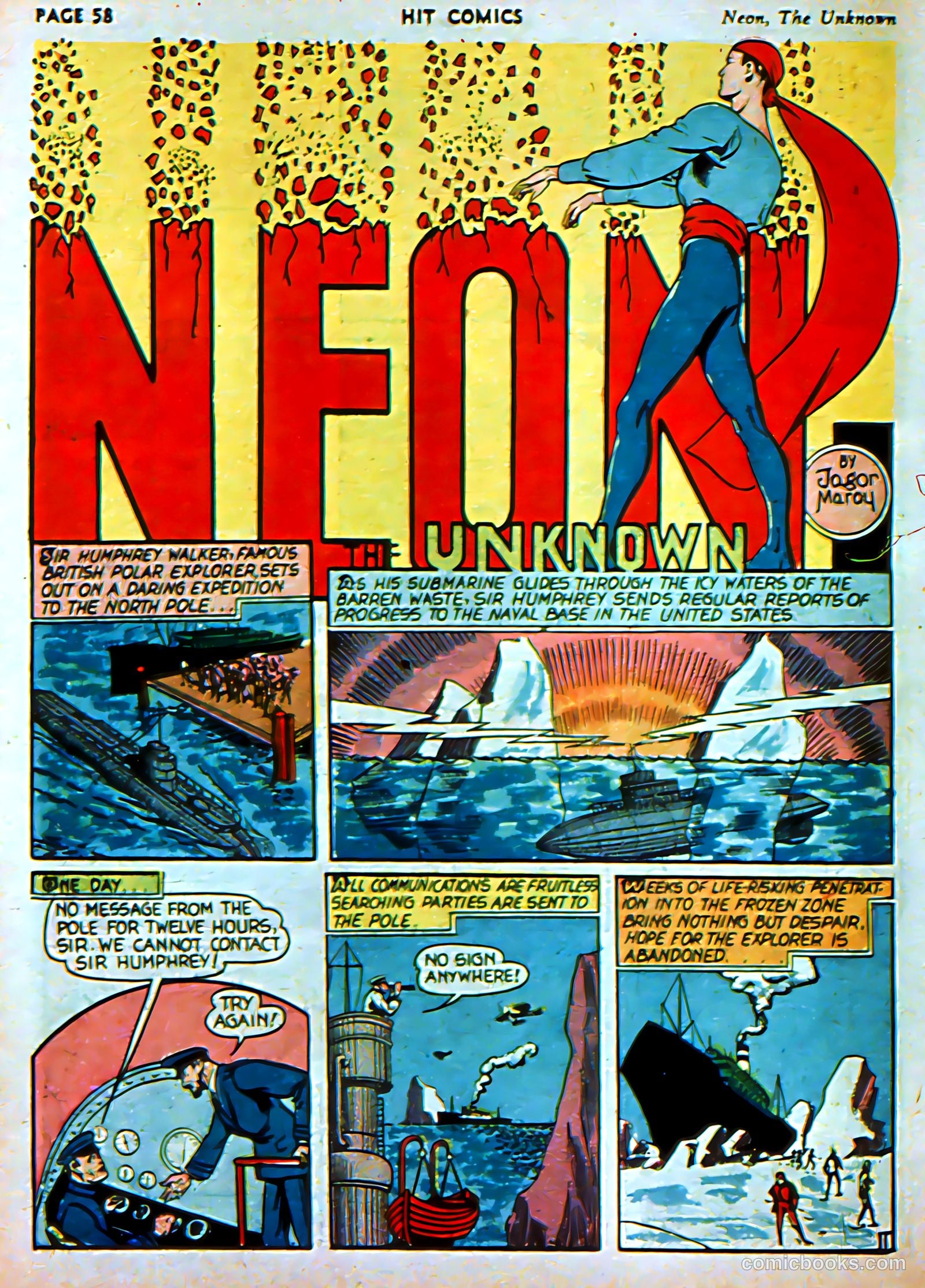 Hit Comics #3 (1940) — page 60 of 68