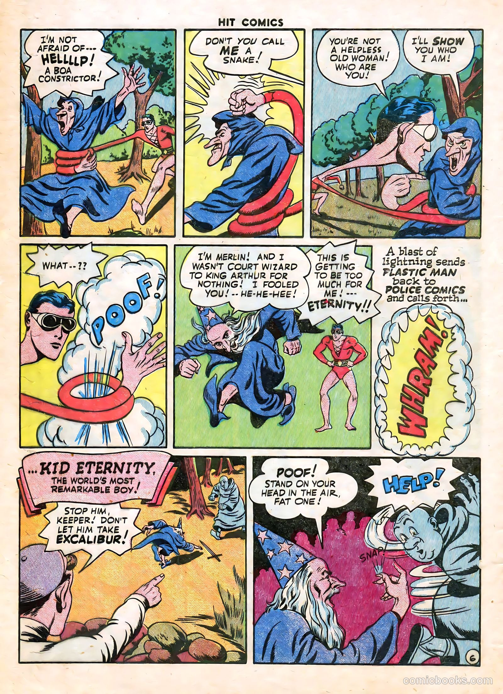 Hit Comics #32 (1944) — page 8 of 60