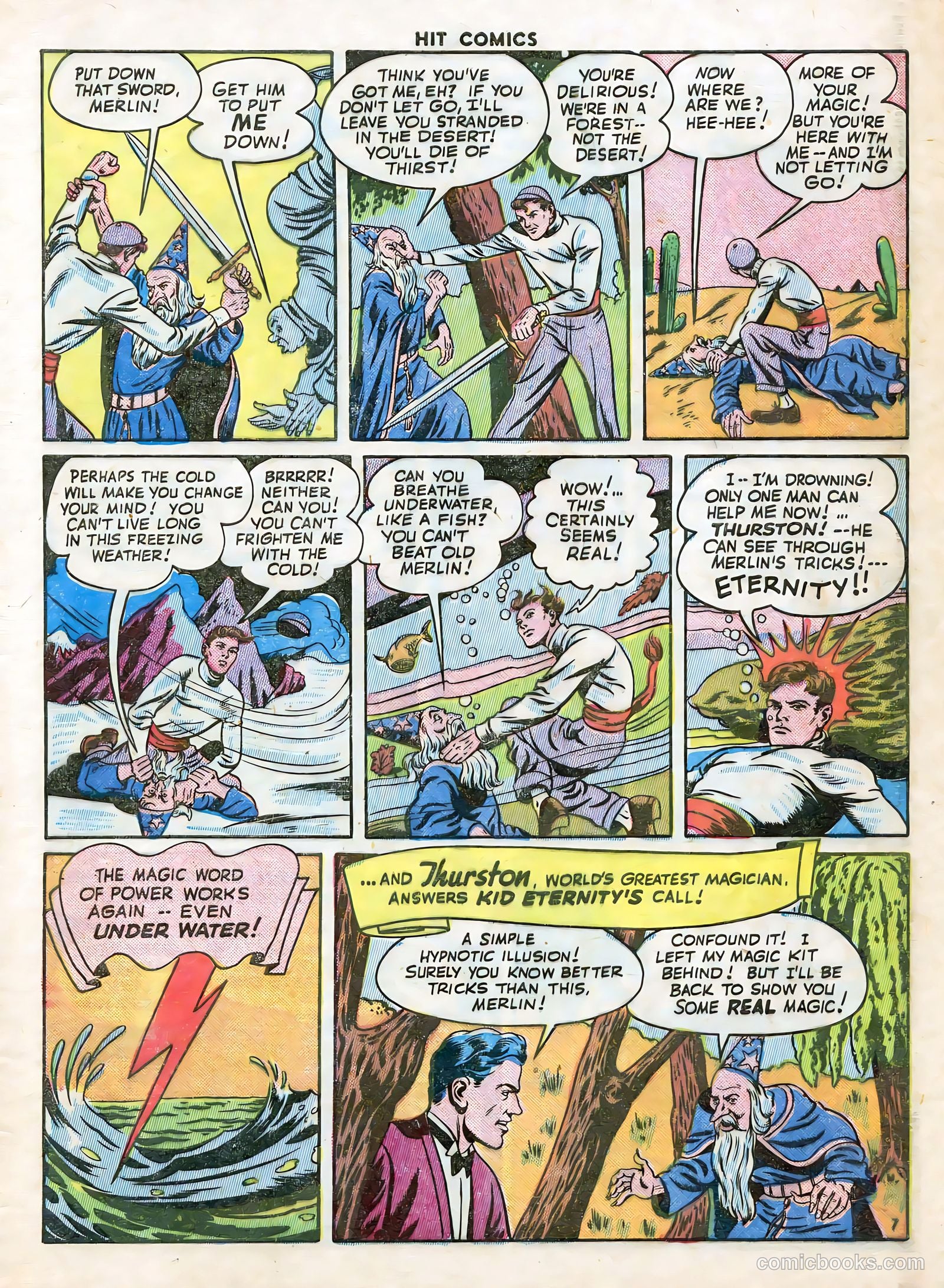 Hit Comics #32 (1944) — page 9 of 60