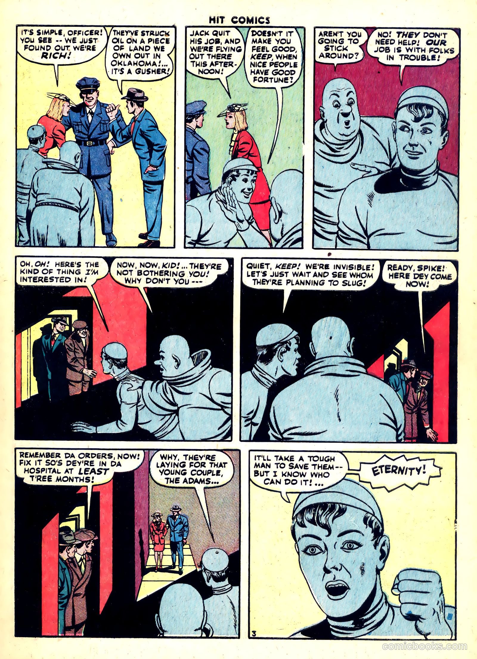 Hit Comics #33 (1944) — page 5 of 60