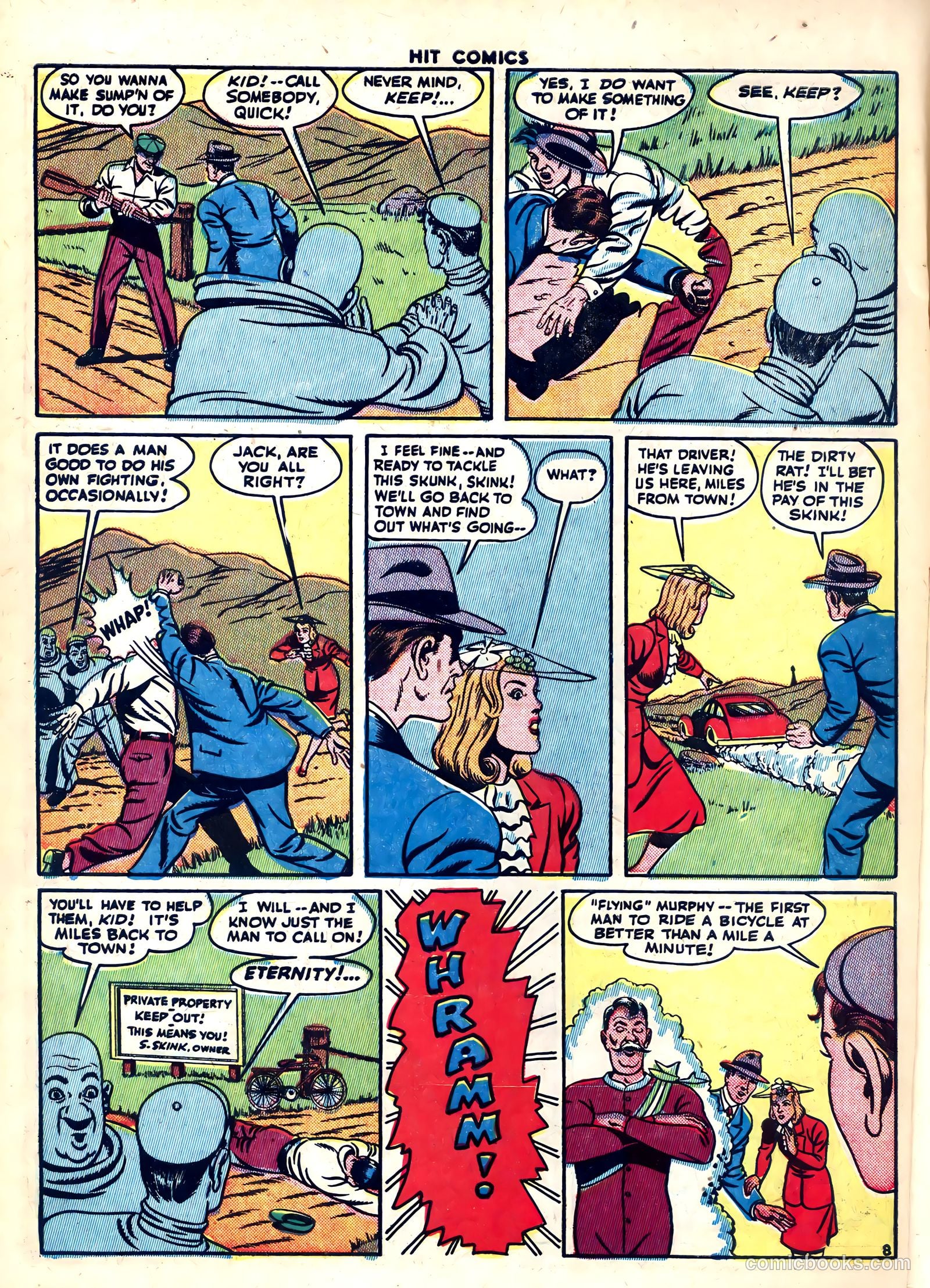 Hit Comics #33 (1944) — page 10 of 60