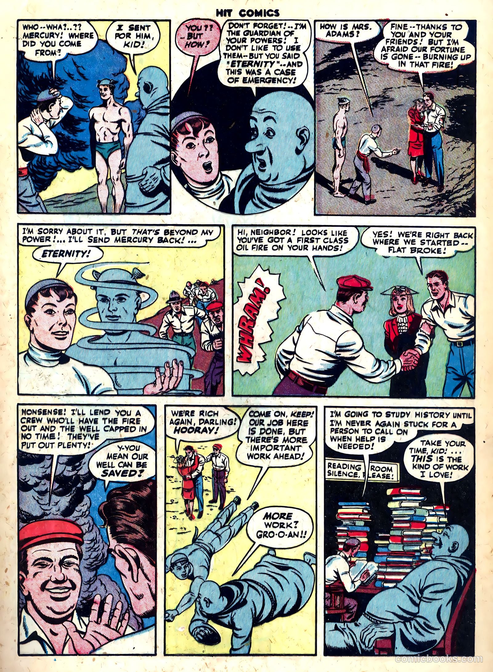 Hit Comics #33 (1944) — page 17 of 60