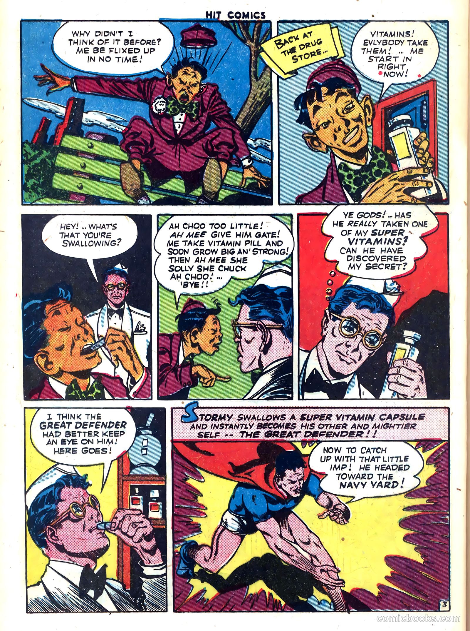 Hit Comics #33 (1944) — page 40 of 60
