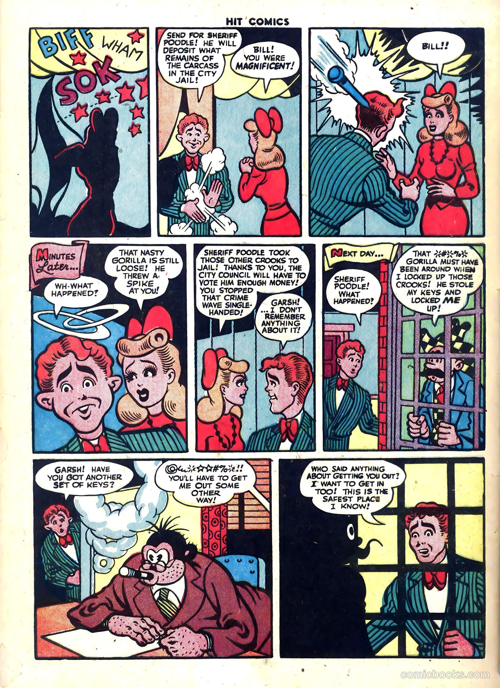 Hit Comics #33 (1944) — page 58 of 60
