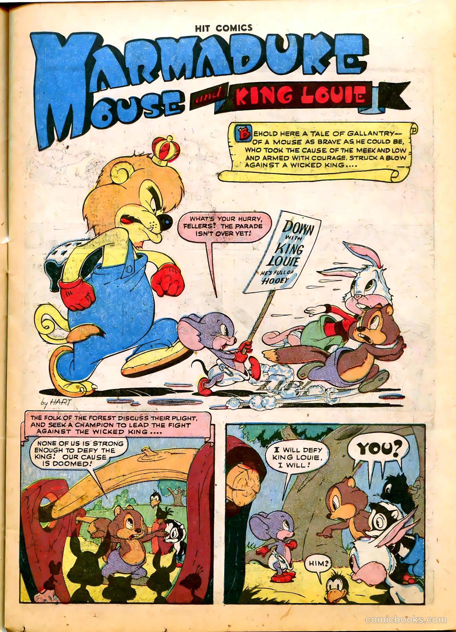 Hit Comics #35 (1945) — page 19 of 60