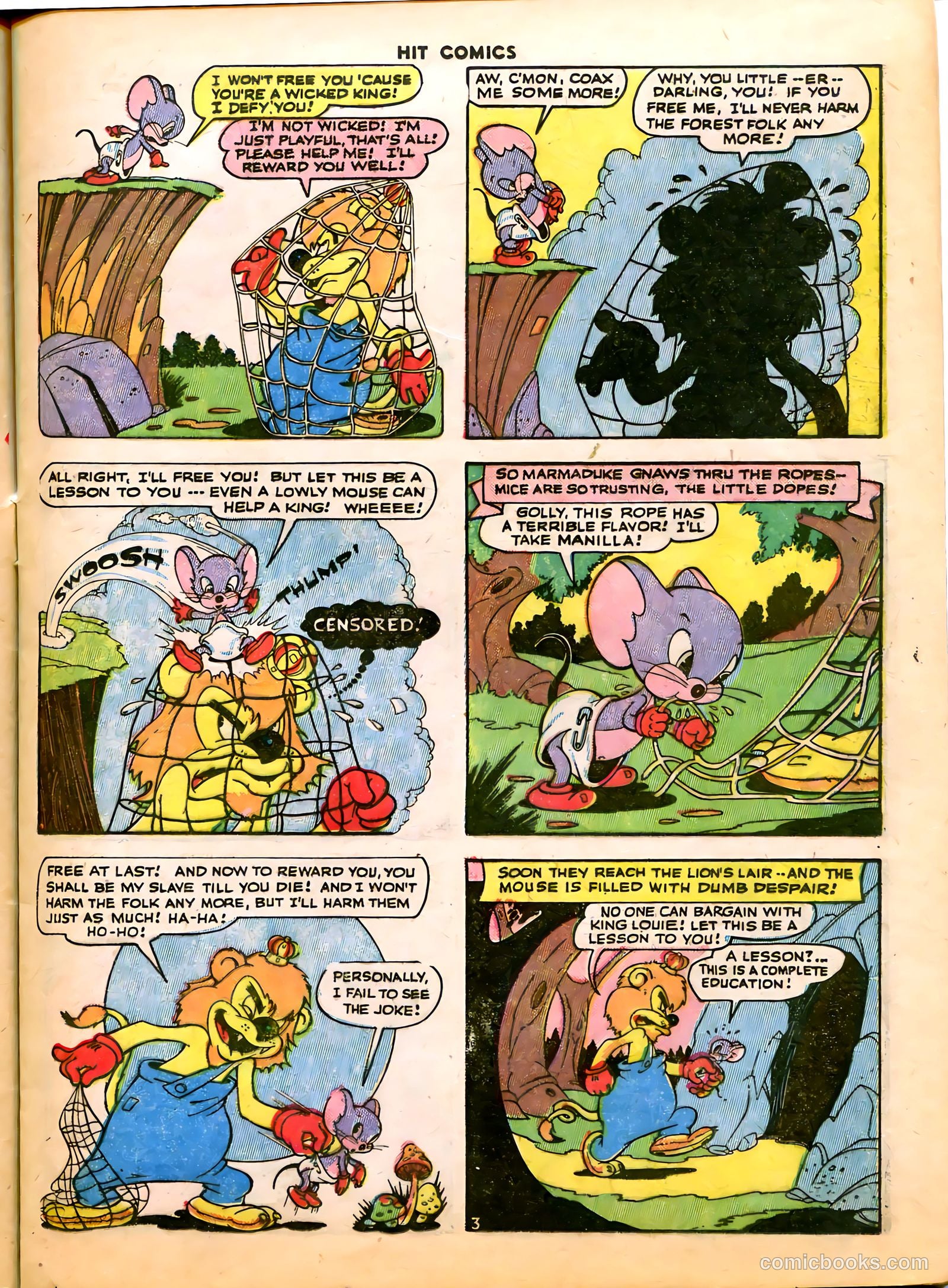 Hit Comics #35 (1945) — page 21 of 60