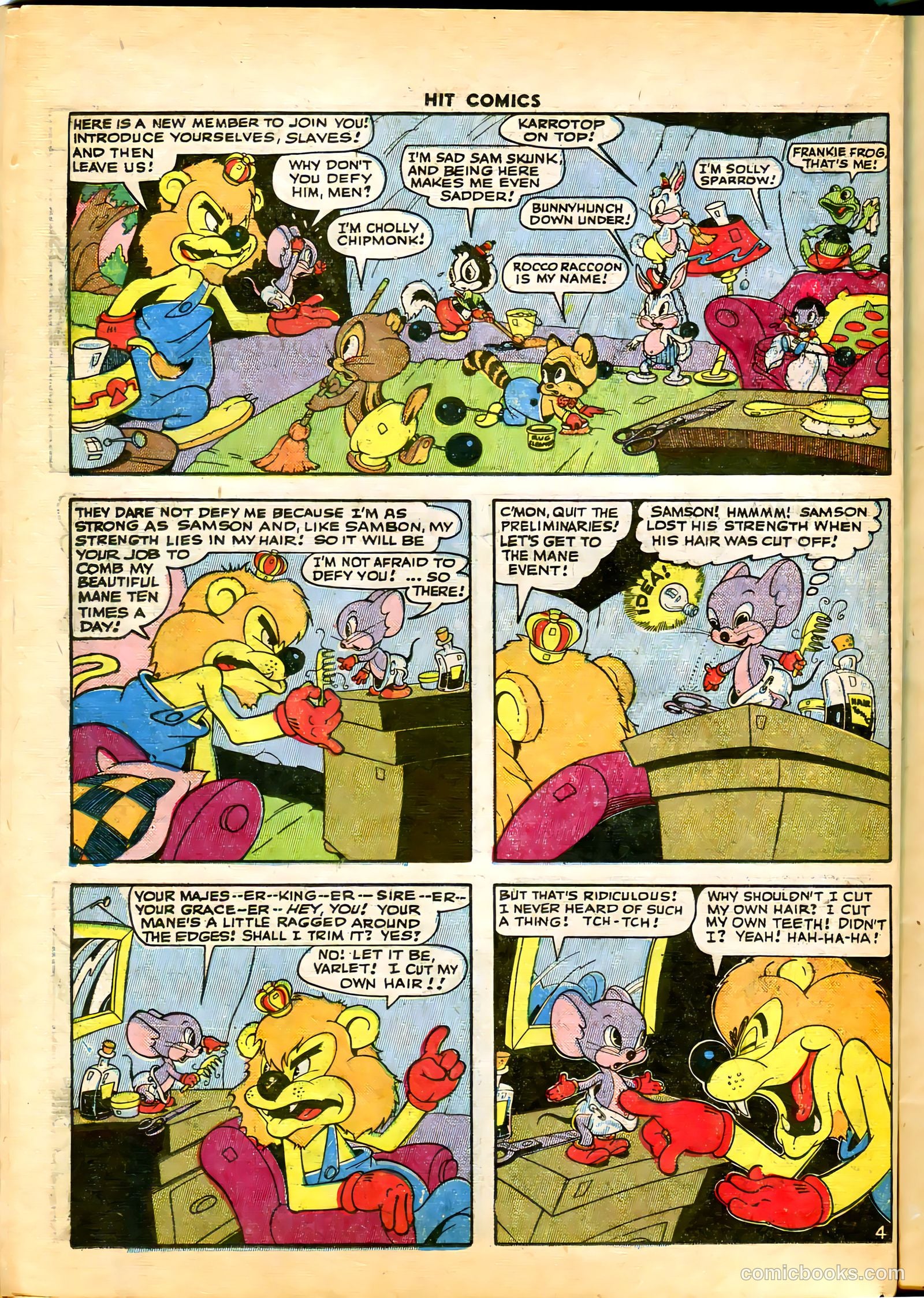 Hit Comics #35 (1945) — page 22 of 60