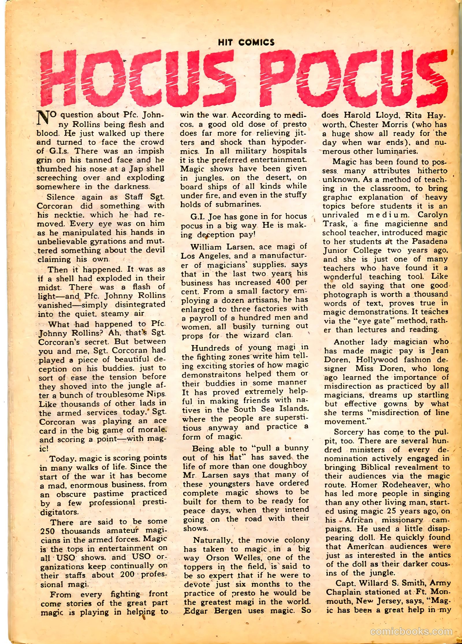 Hit Comics #35 (1945) — page 46 of 60