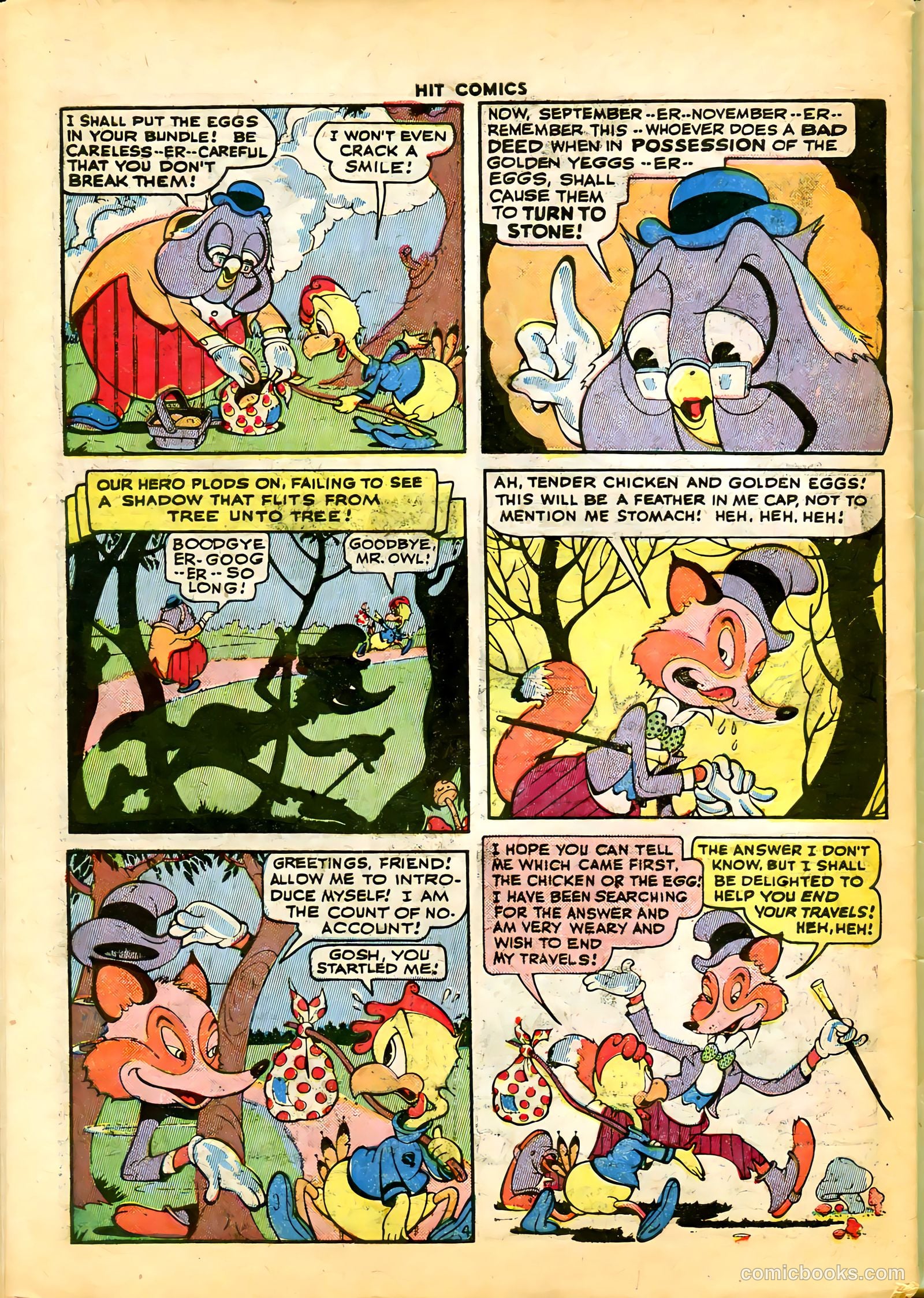 Hit Comics #35 (1945) — page 56 of 60