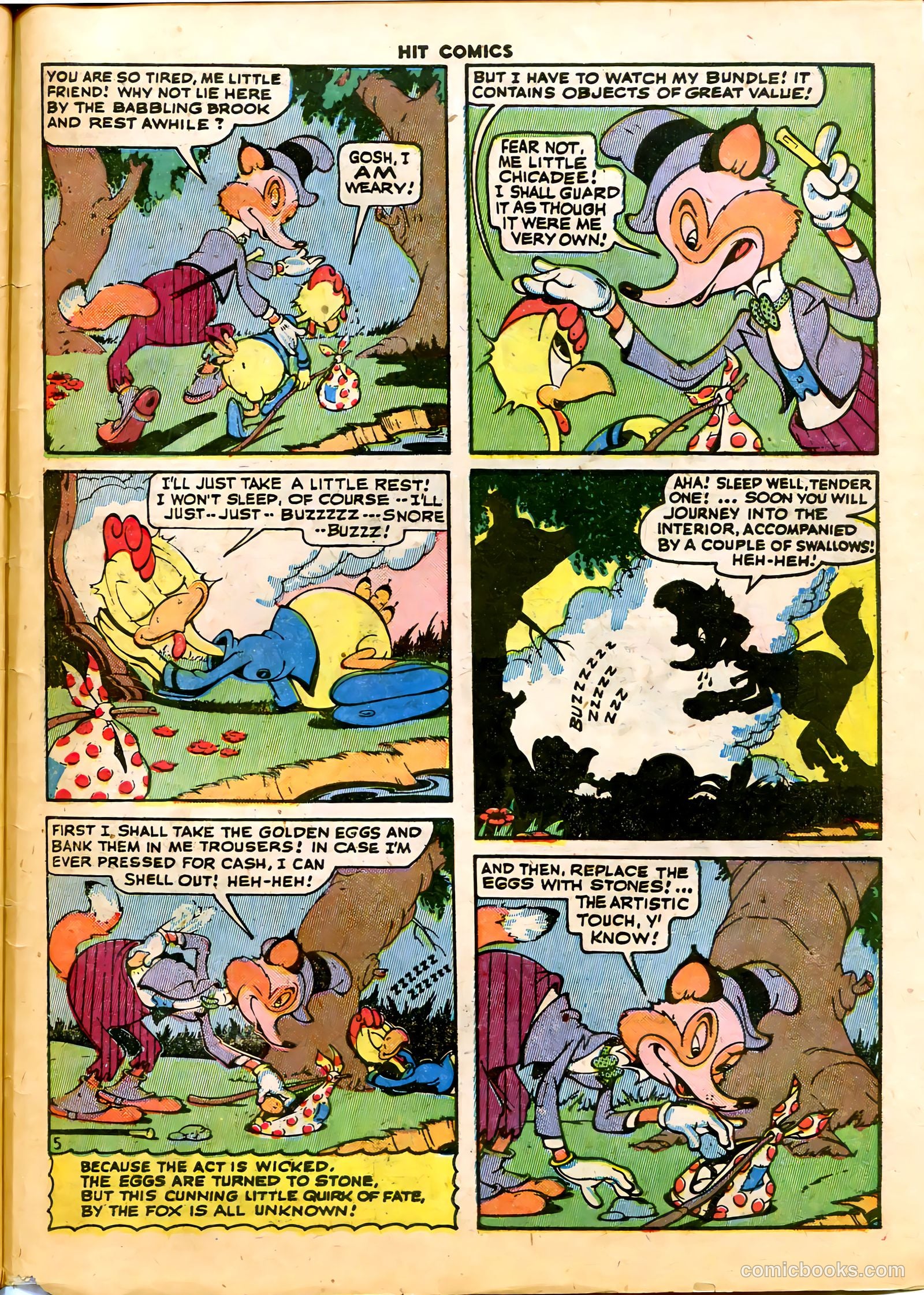 Hit Comics #35 (1945) — page 57 of 60
