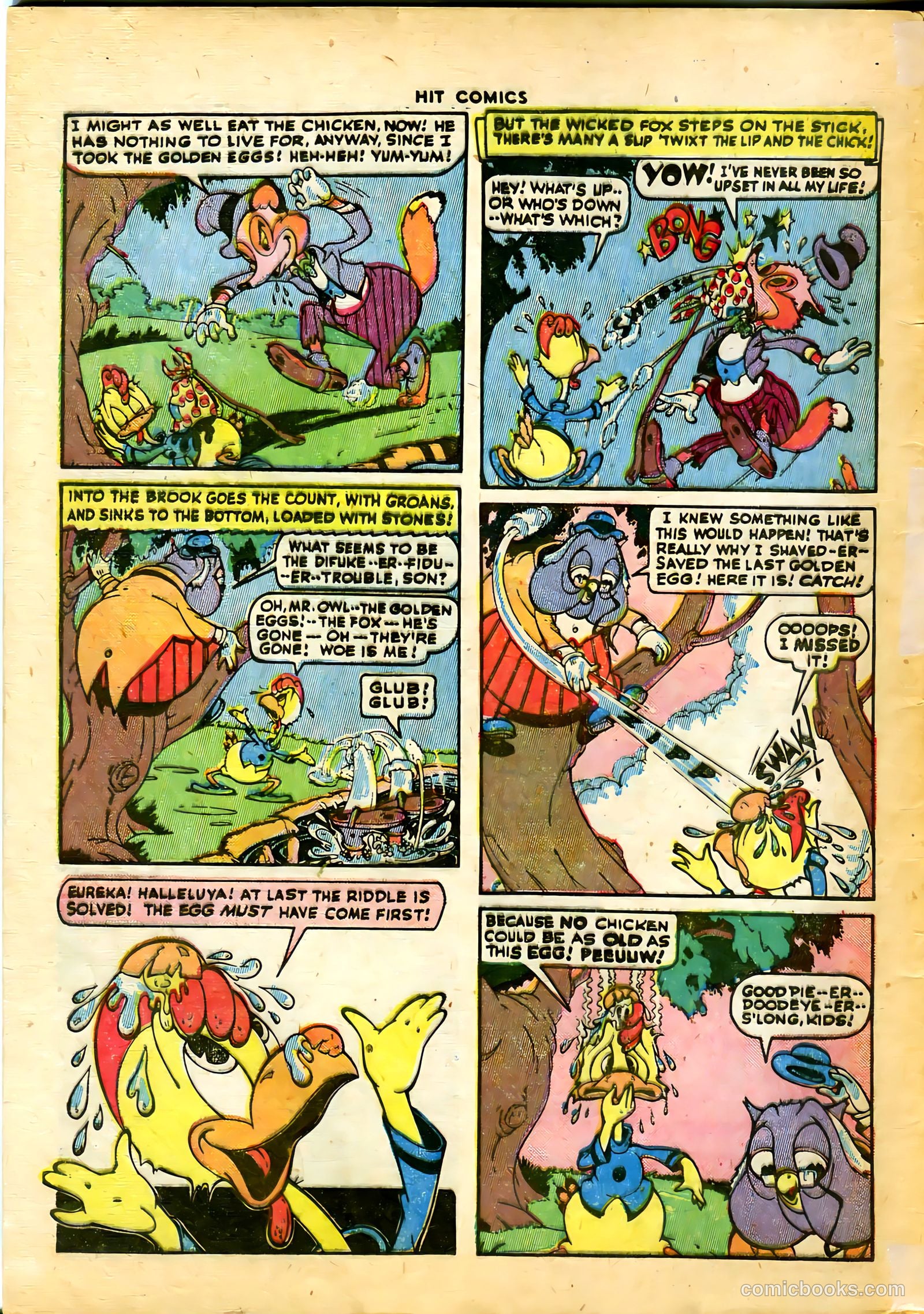 Hit Comics #35 (1945) — page 58 of 60