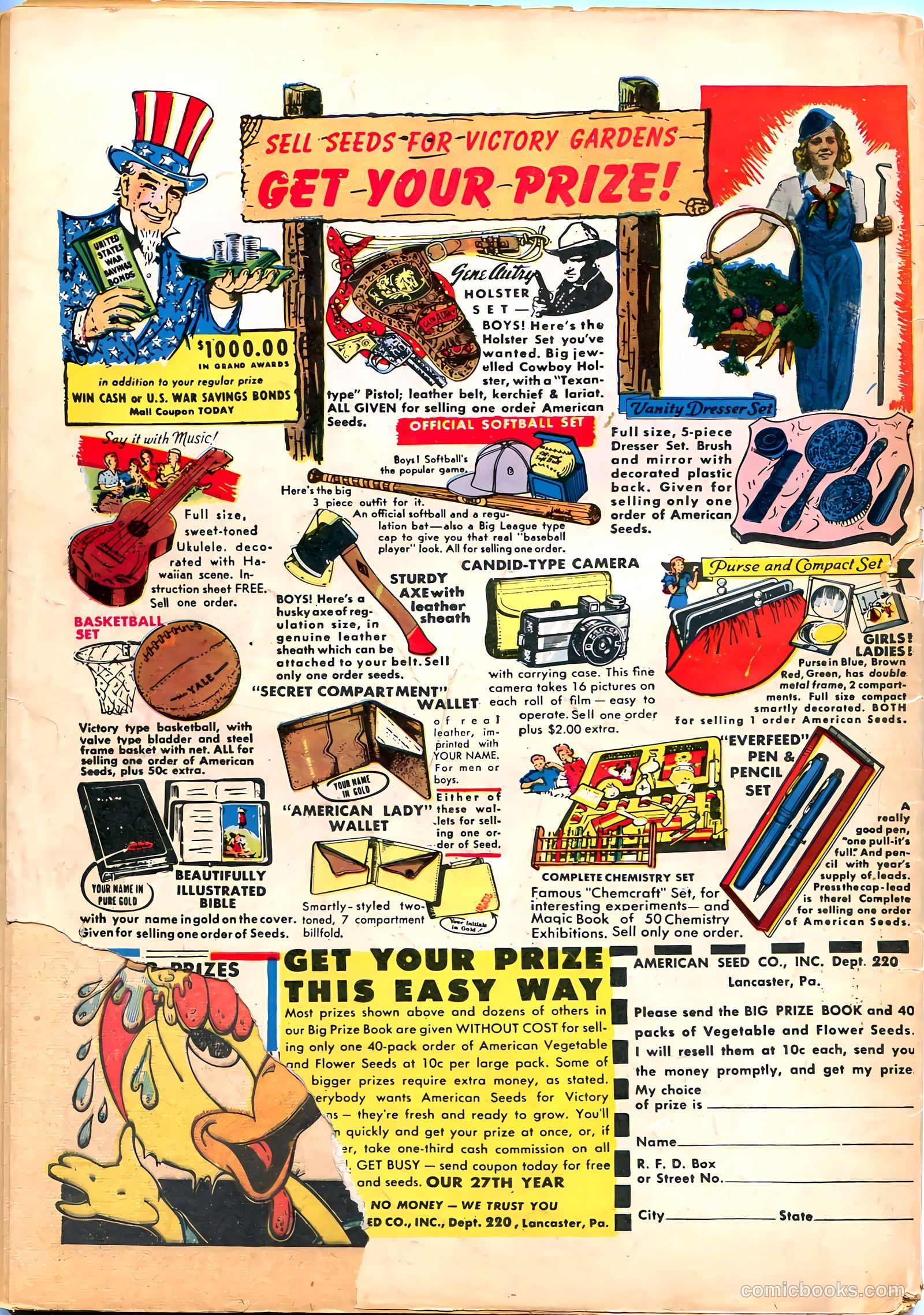 Hit Comics #35 (1945) — page 60 of 60