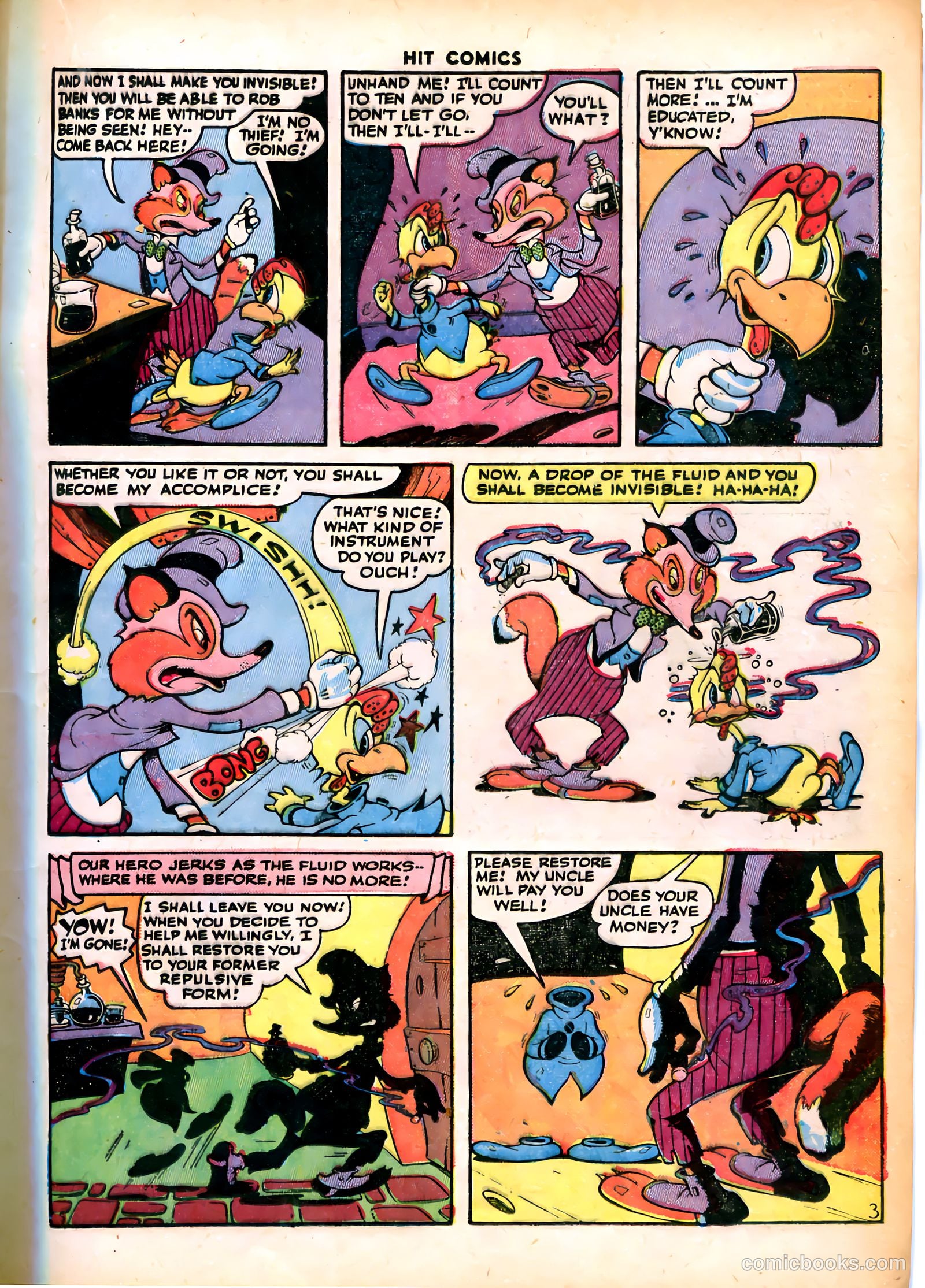 Hit Comics #36 (1945) — page 21 of 60