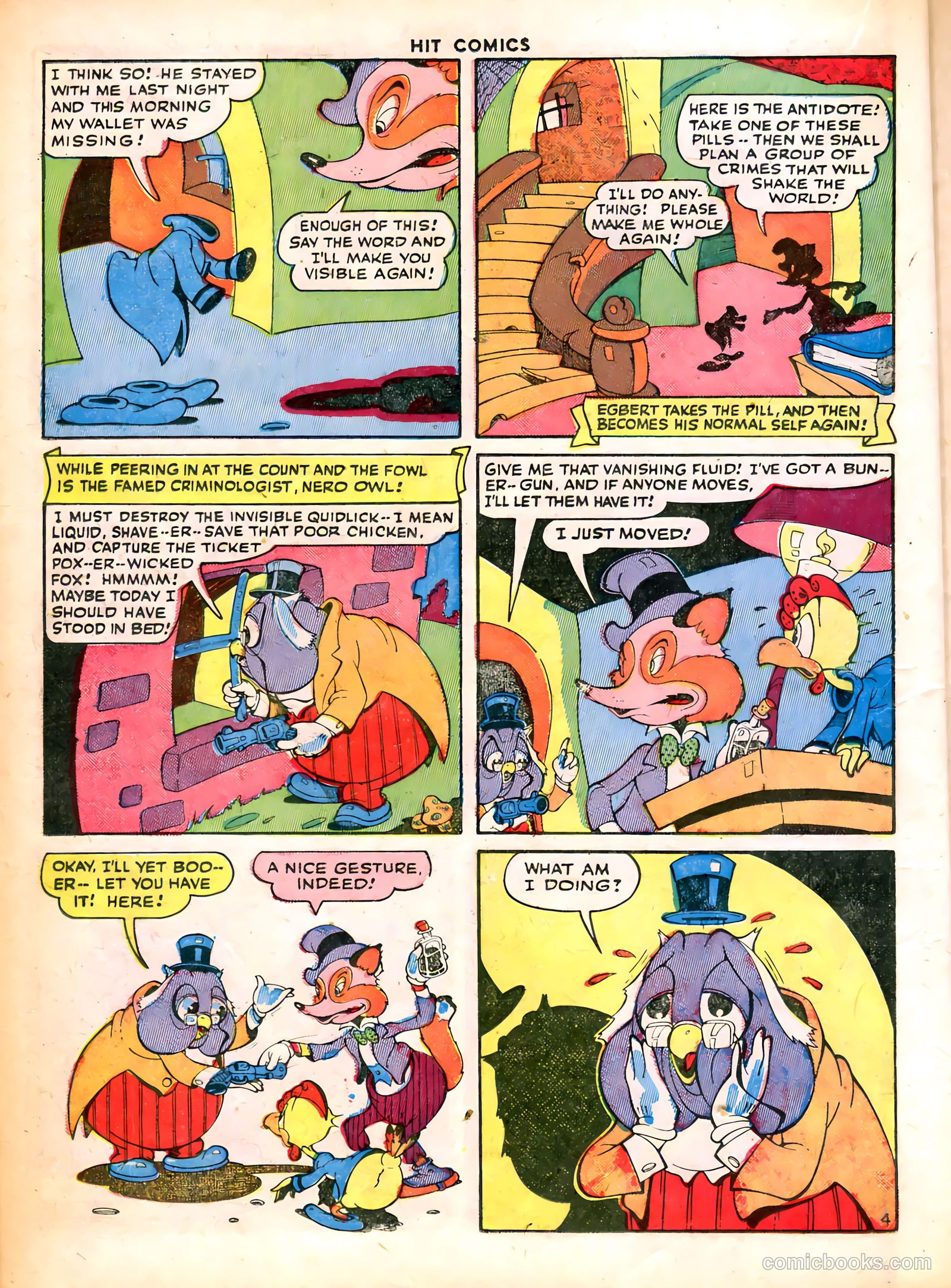 Hit Comics #36 (1945) — page 22 of 60