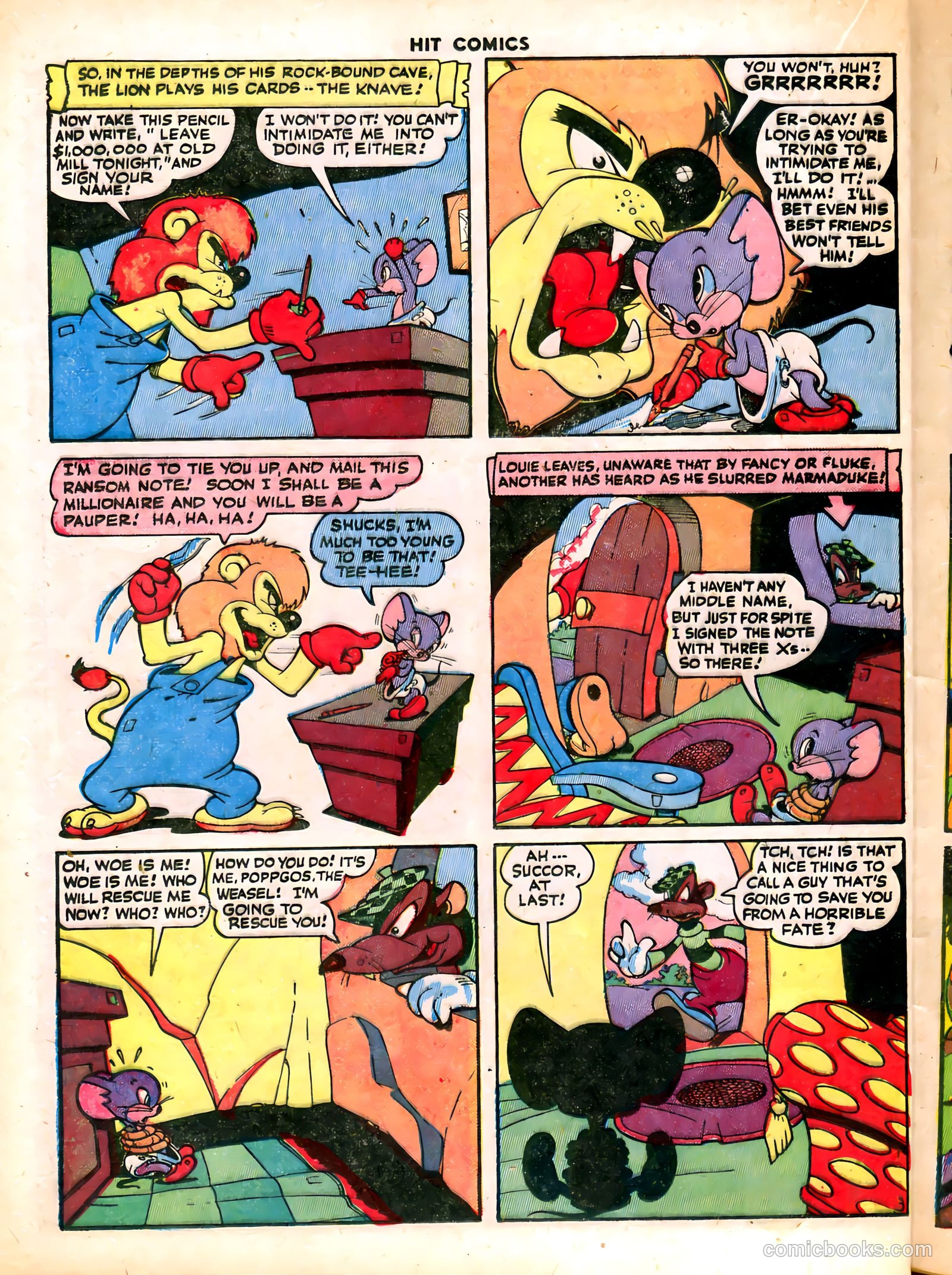 Hit Comics #36 (1945) — page 40 of 60