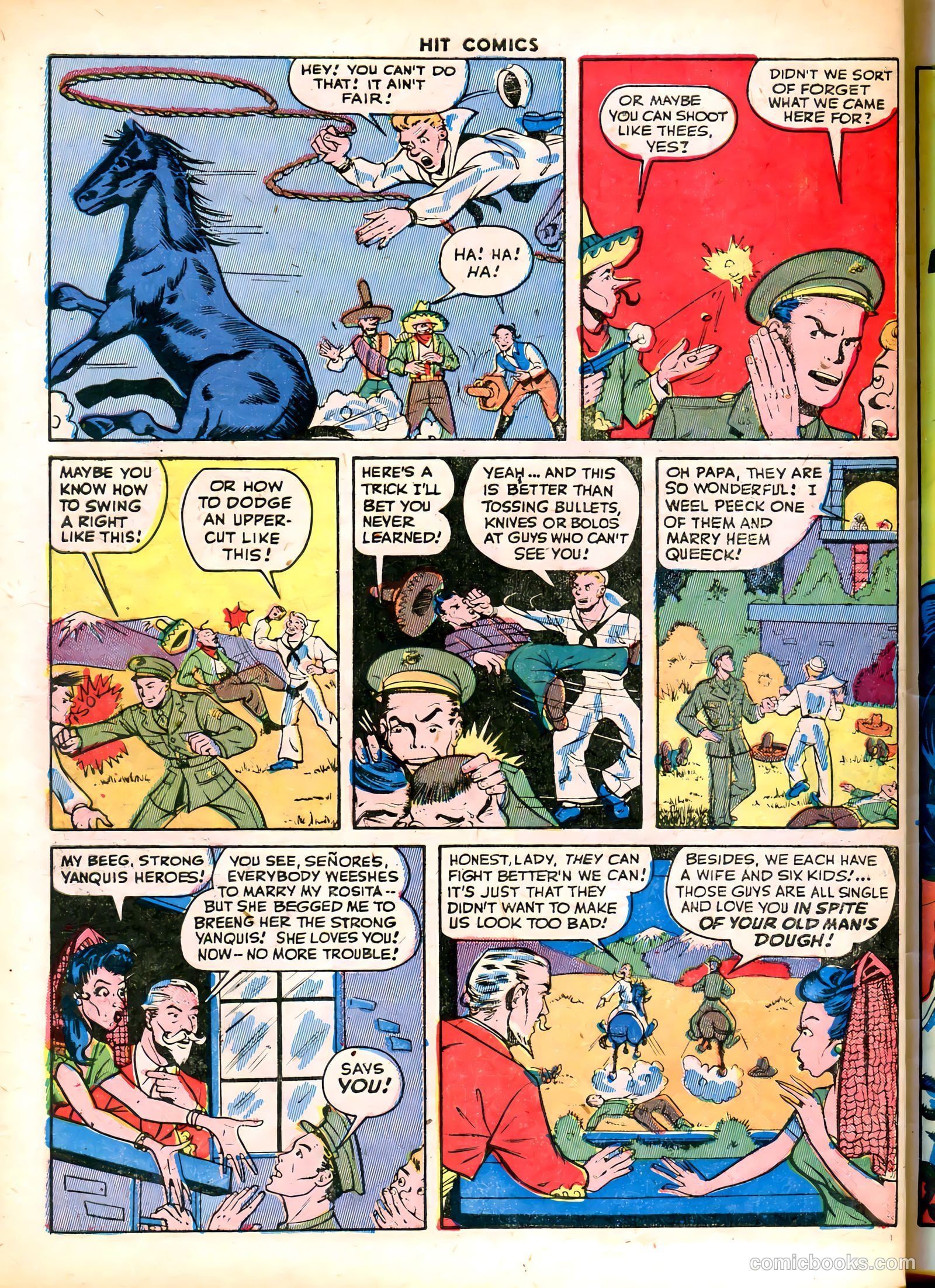 Hit Comics #36 (1945) — page 50 of 60