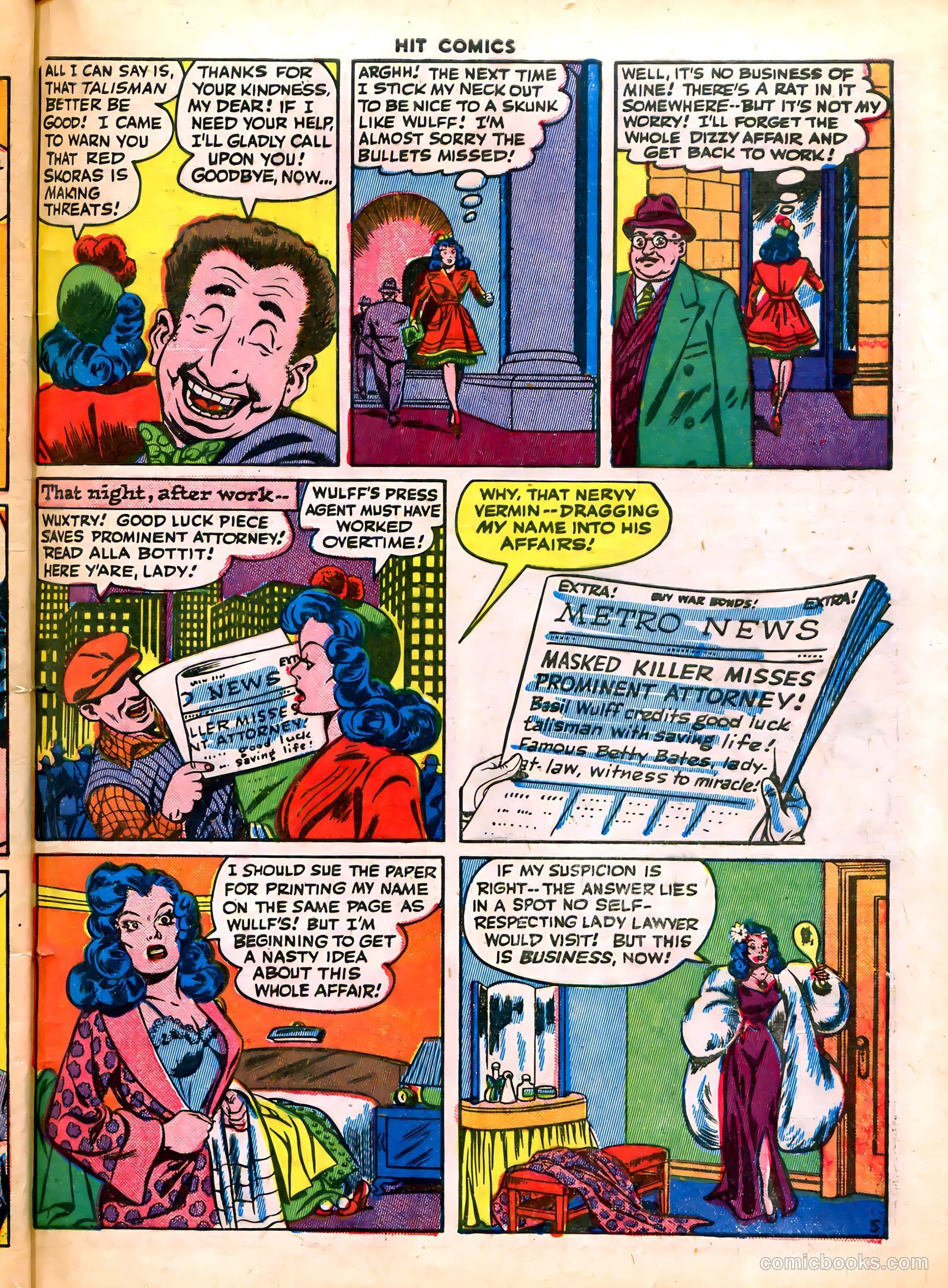 Hit Comics #36 (1945) — page 55 of 60