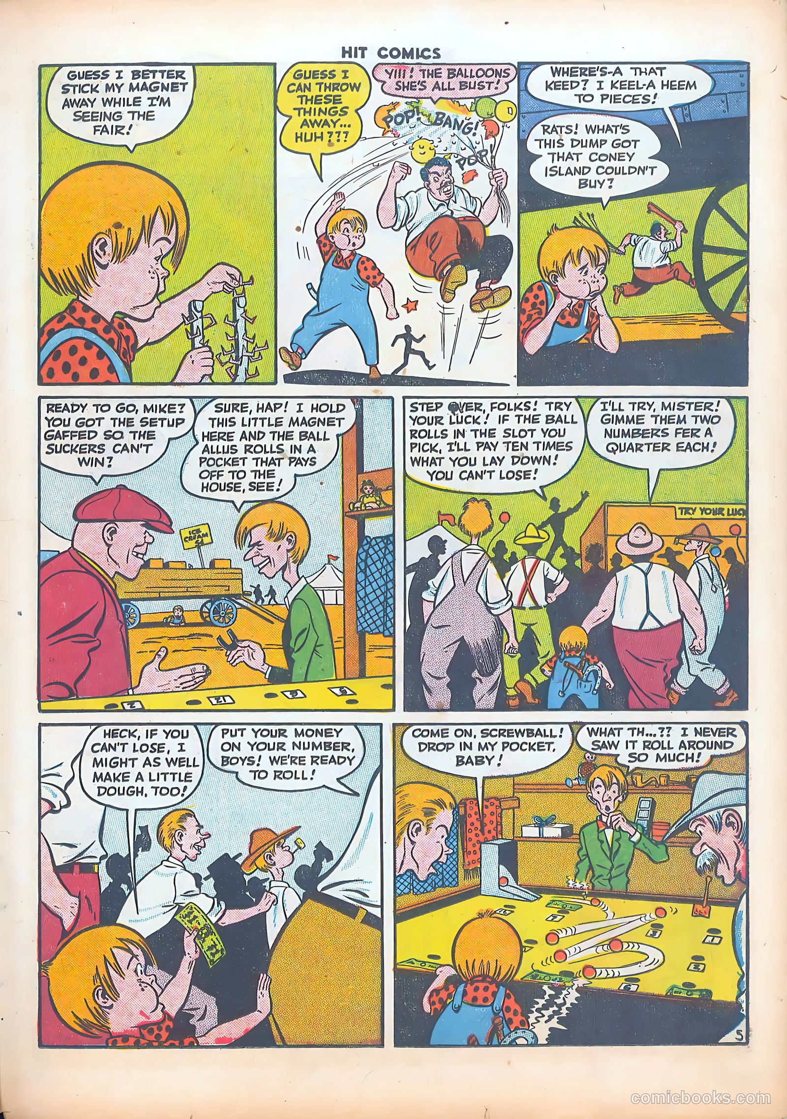 Hit Comics #37 (1945) — page 35 of 60