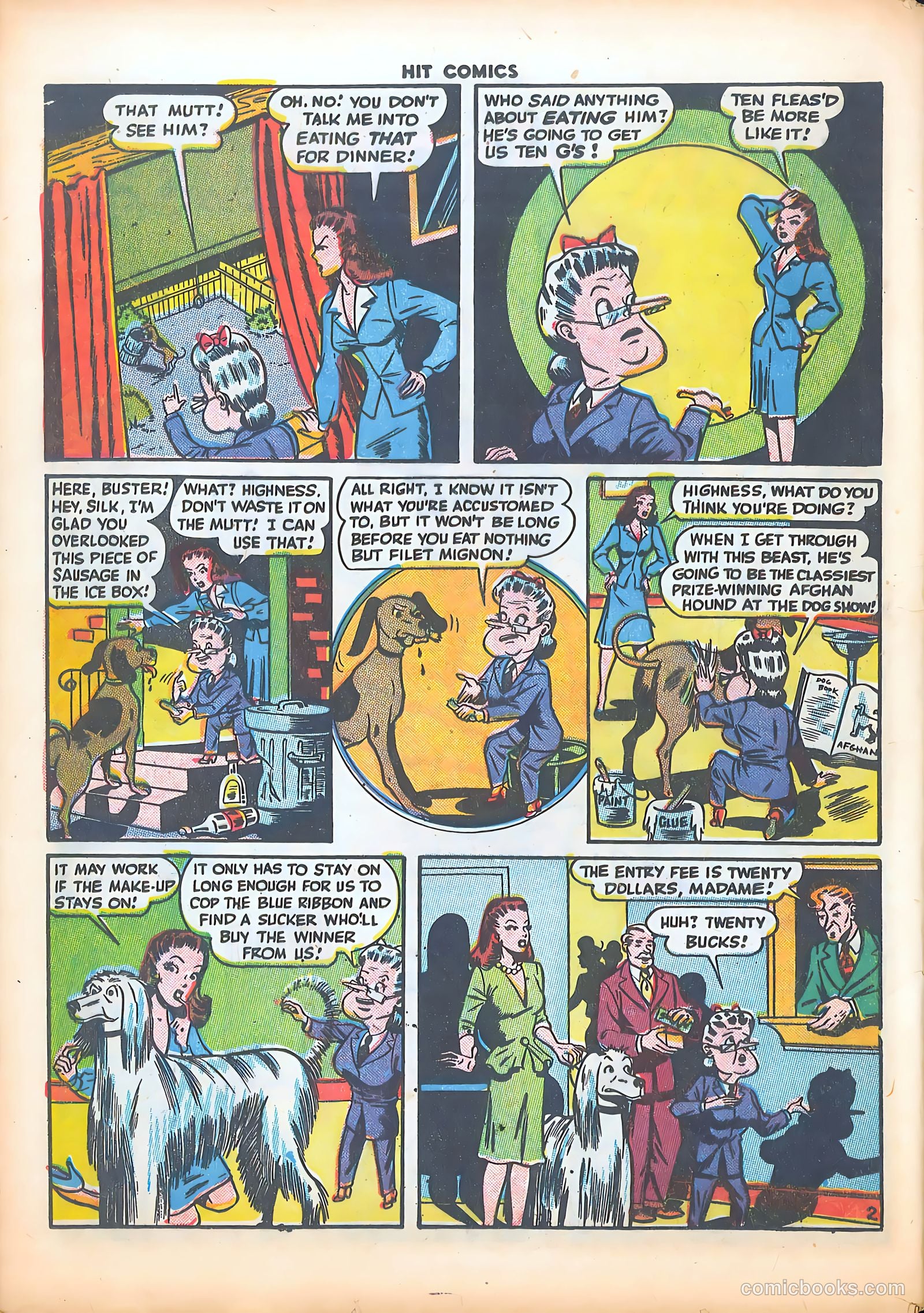 Hit Comics #37 (1945) — page 40 of 60