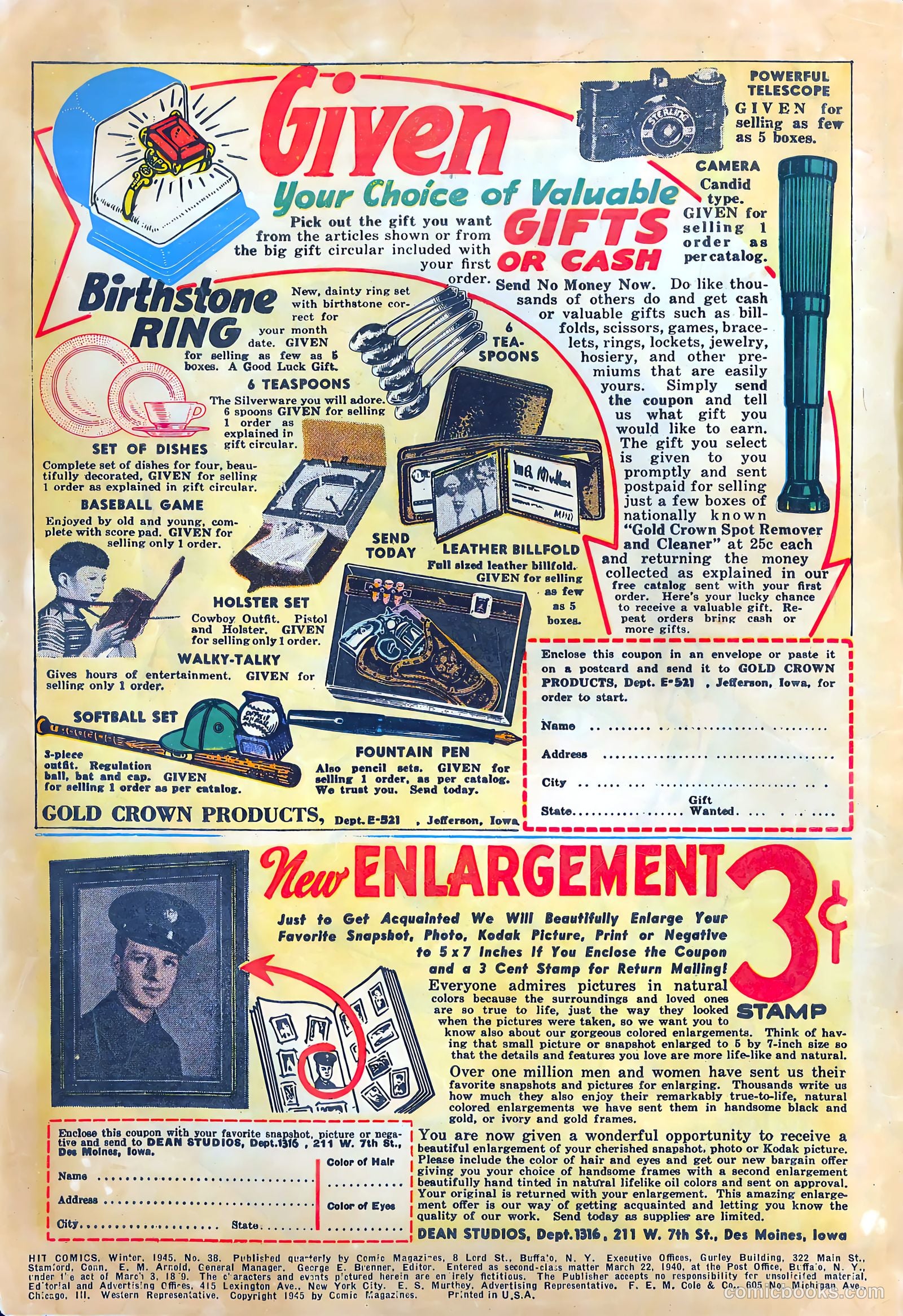 Hit Comics #38 (1945) — page 4 of 64