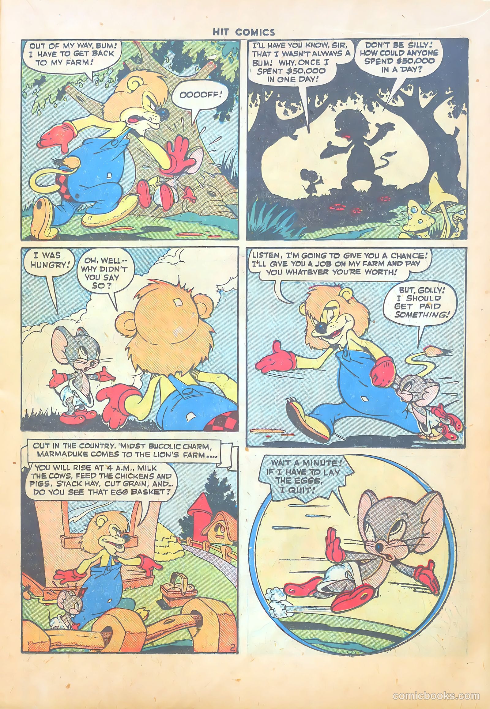 Hit Comics #39 (1946) — page 19 of 60