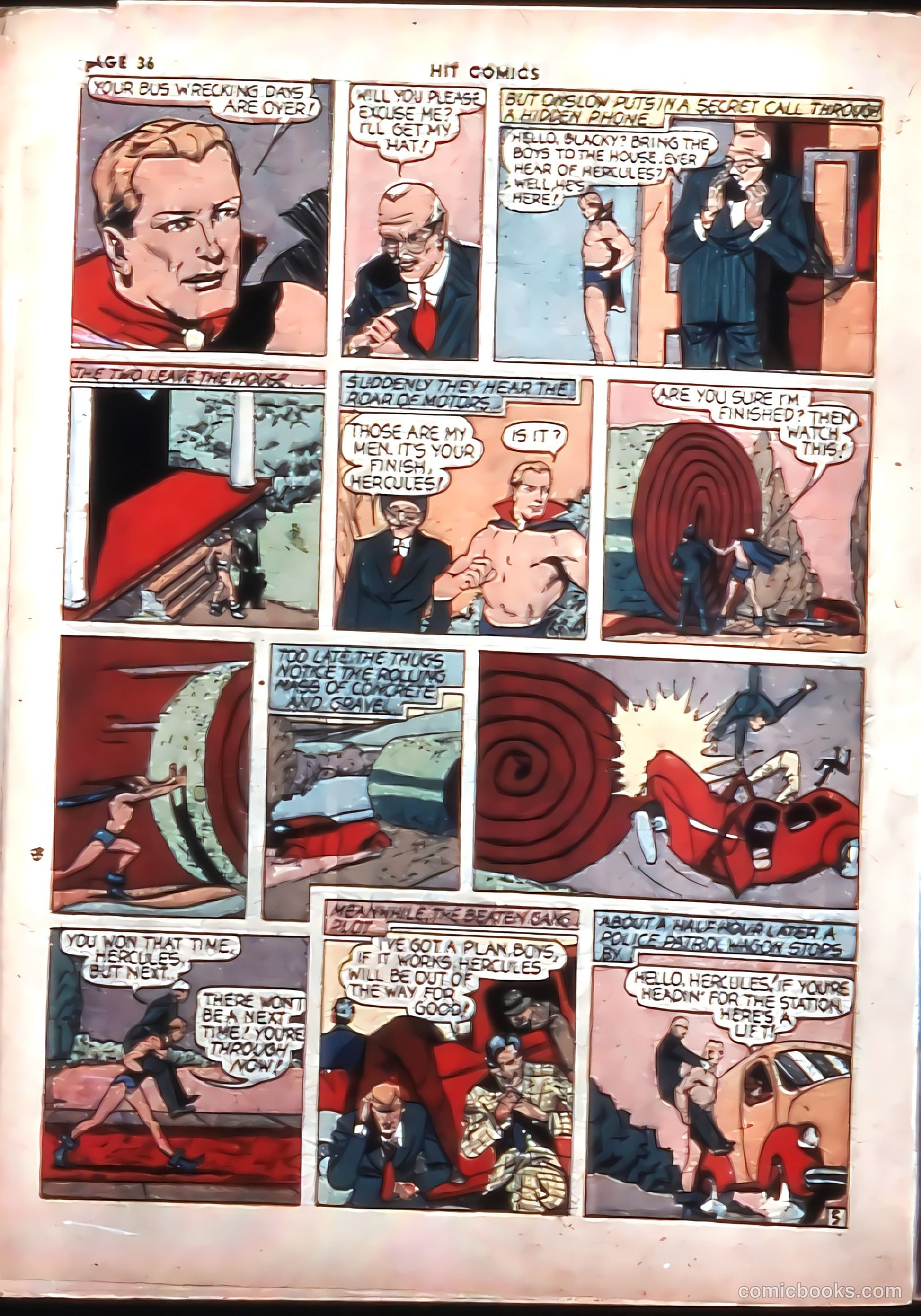 Hit Comics #4 (1940) — page 38 of 68
