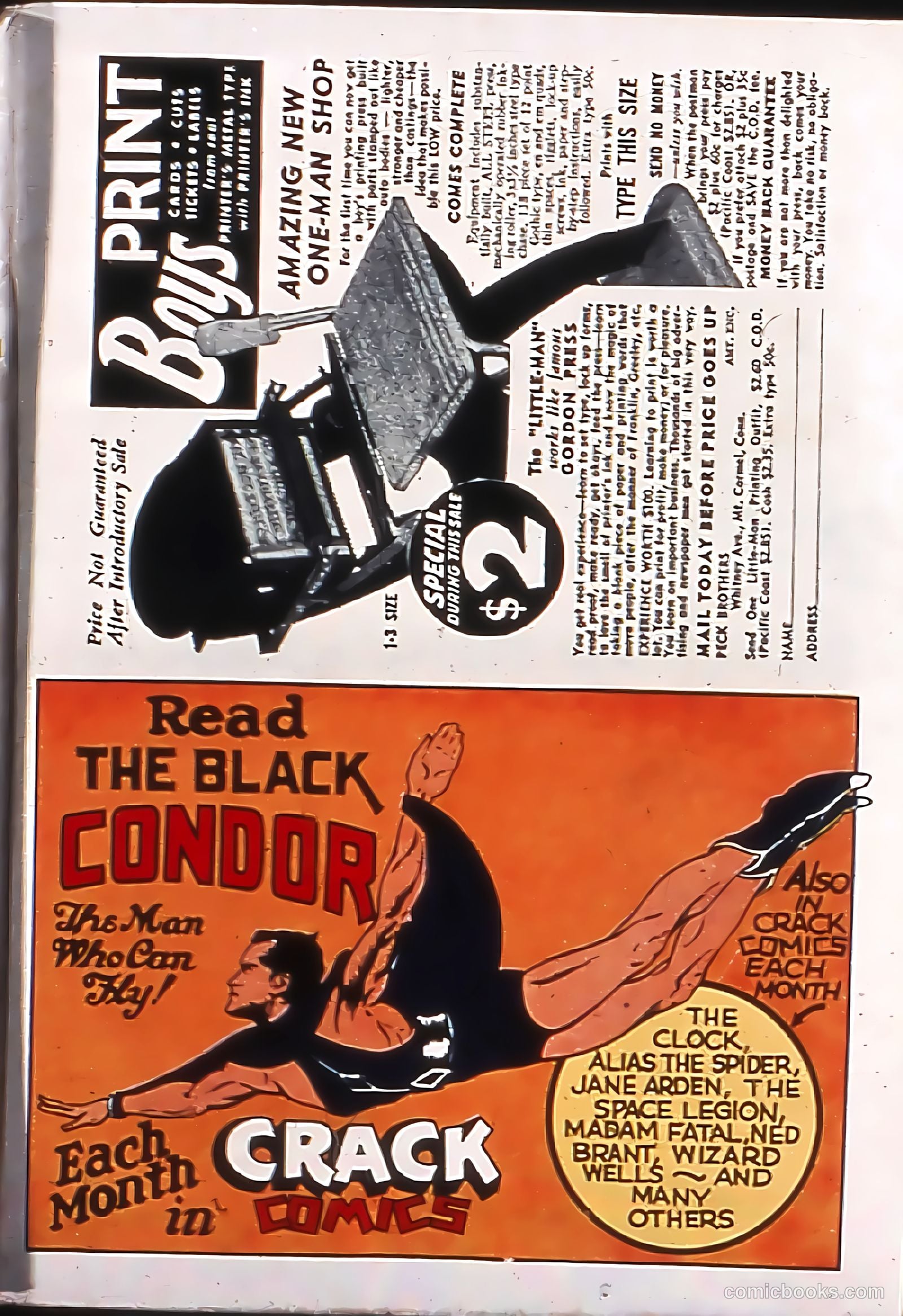 Hit Comics #4 (1940) — page 67 of 68