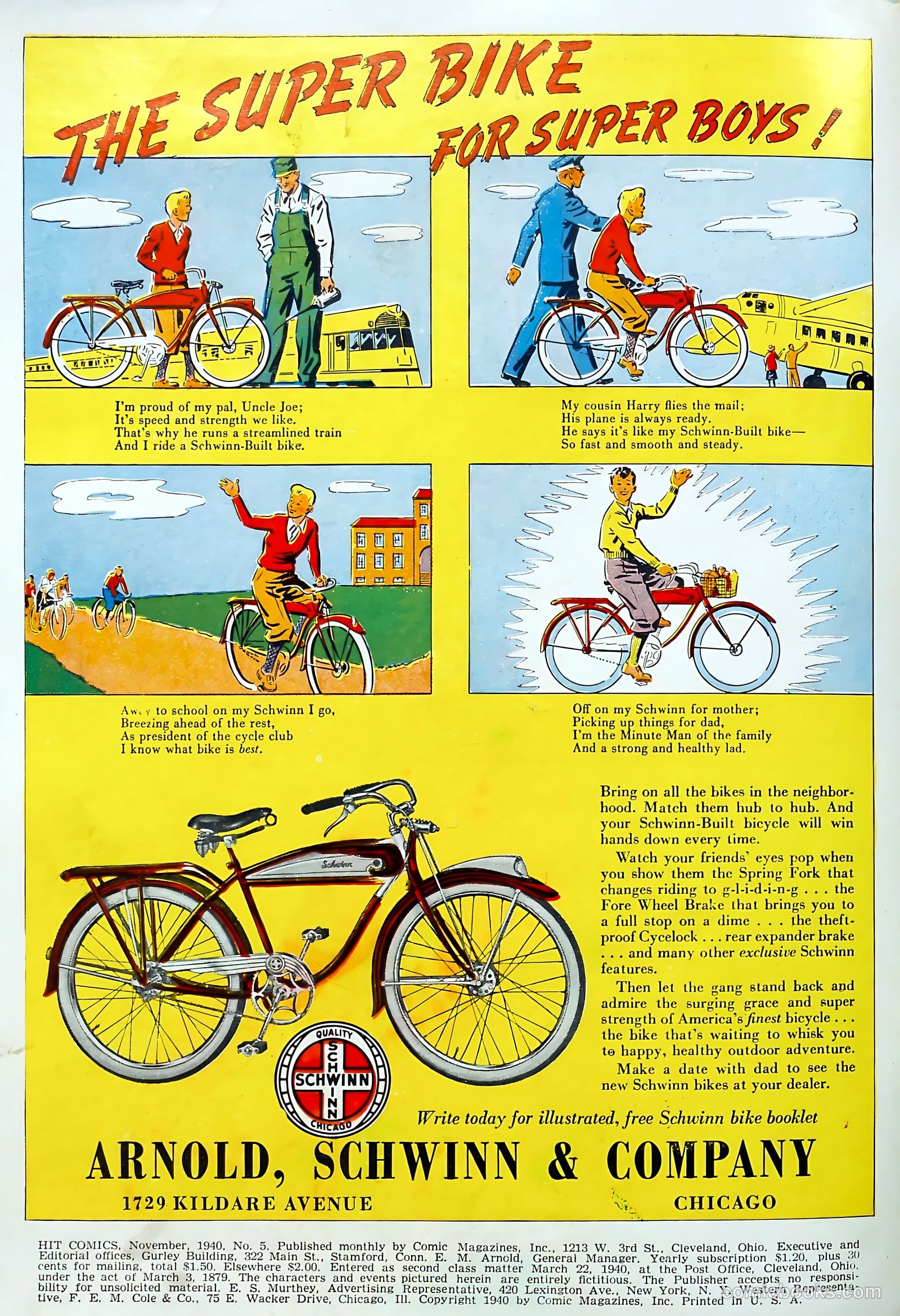 Hit Comics #5 (1940) — page 2 of 68