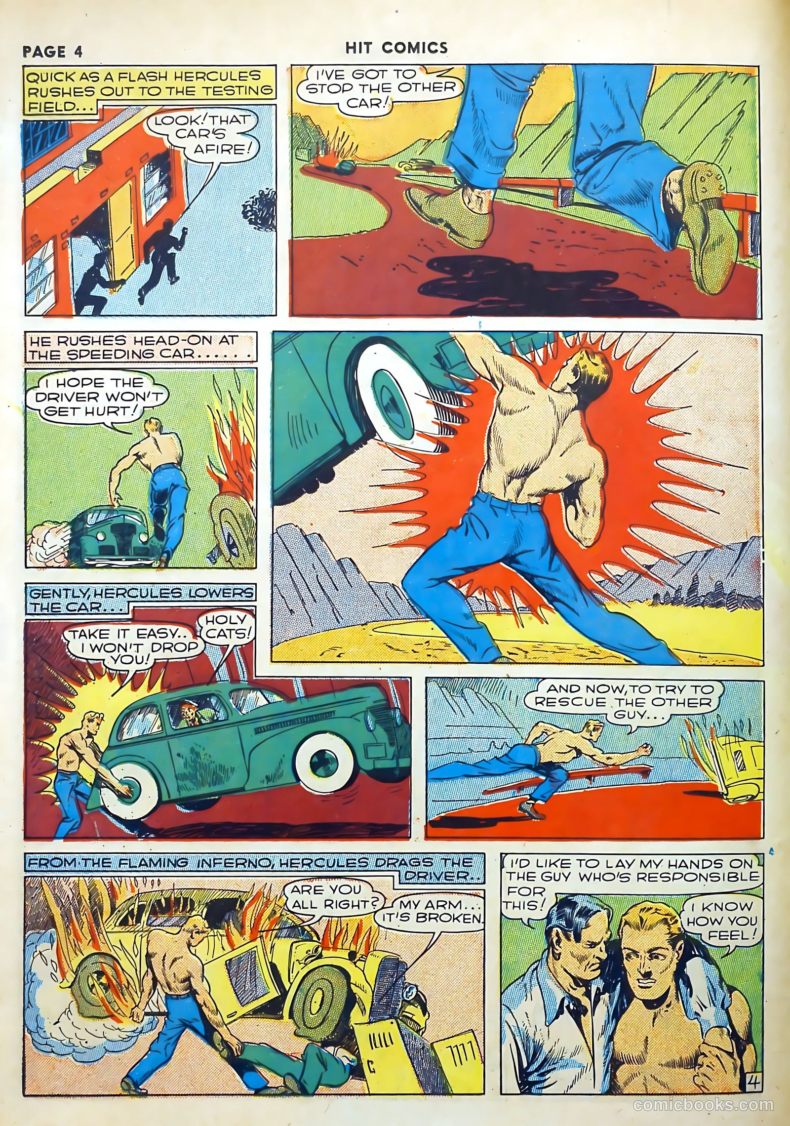 Hit Comics #5 (1940) — page 6 of 68