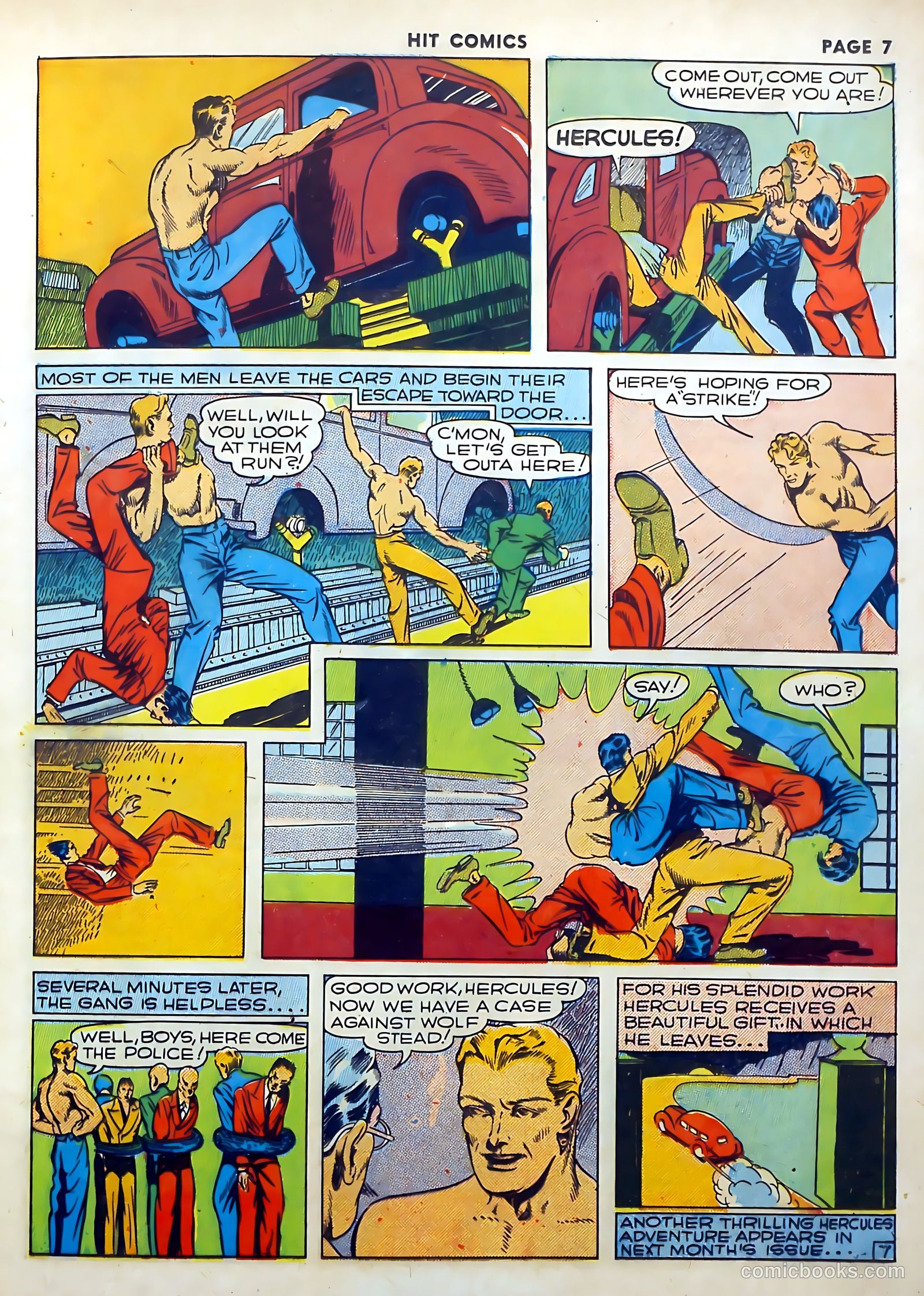 Hit Comics #5 (1940) — page 9 of 68