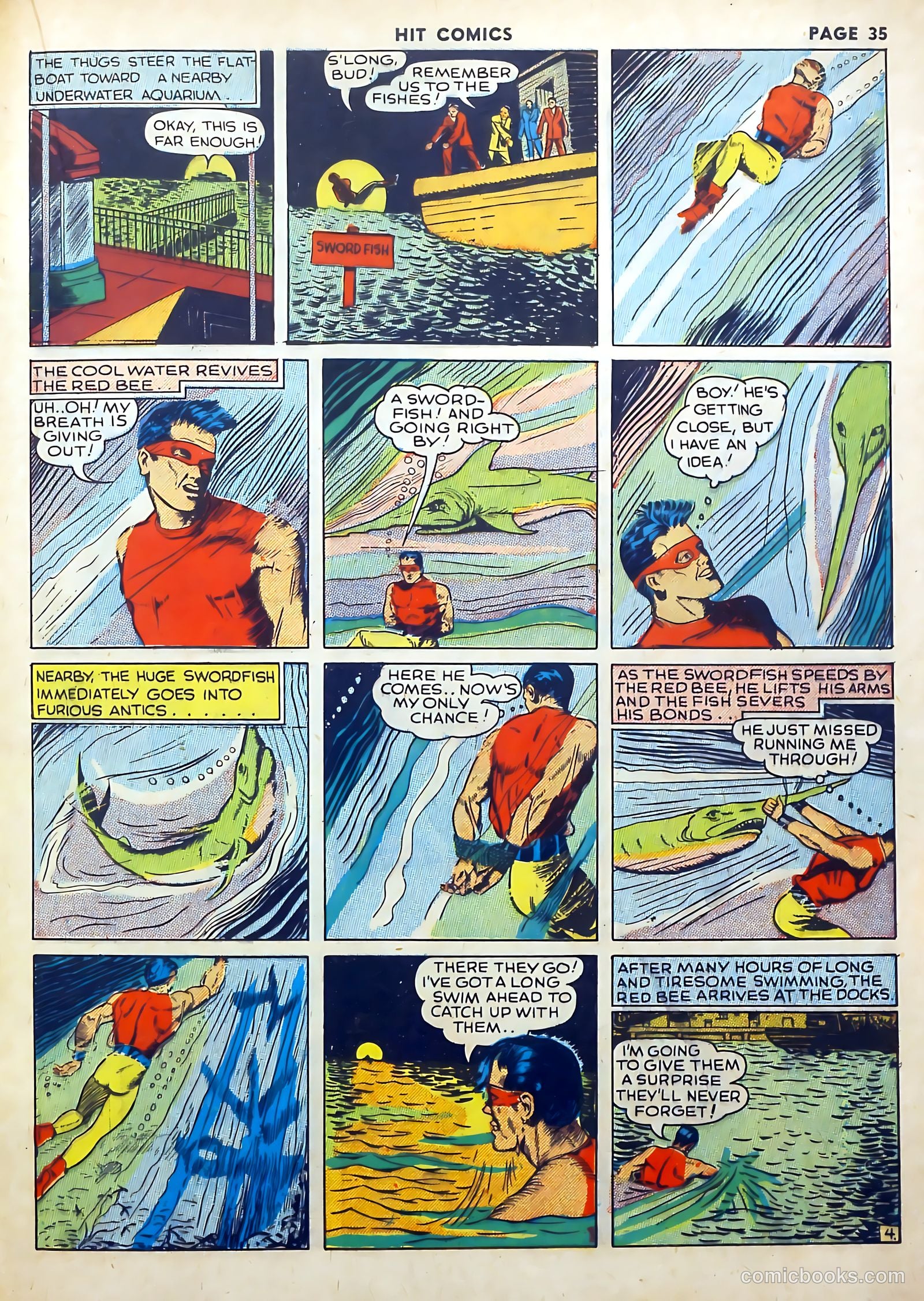 Hit Comics #5 (1940) — page 37 of 68