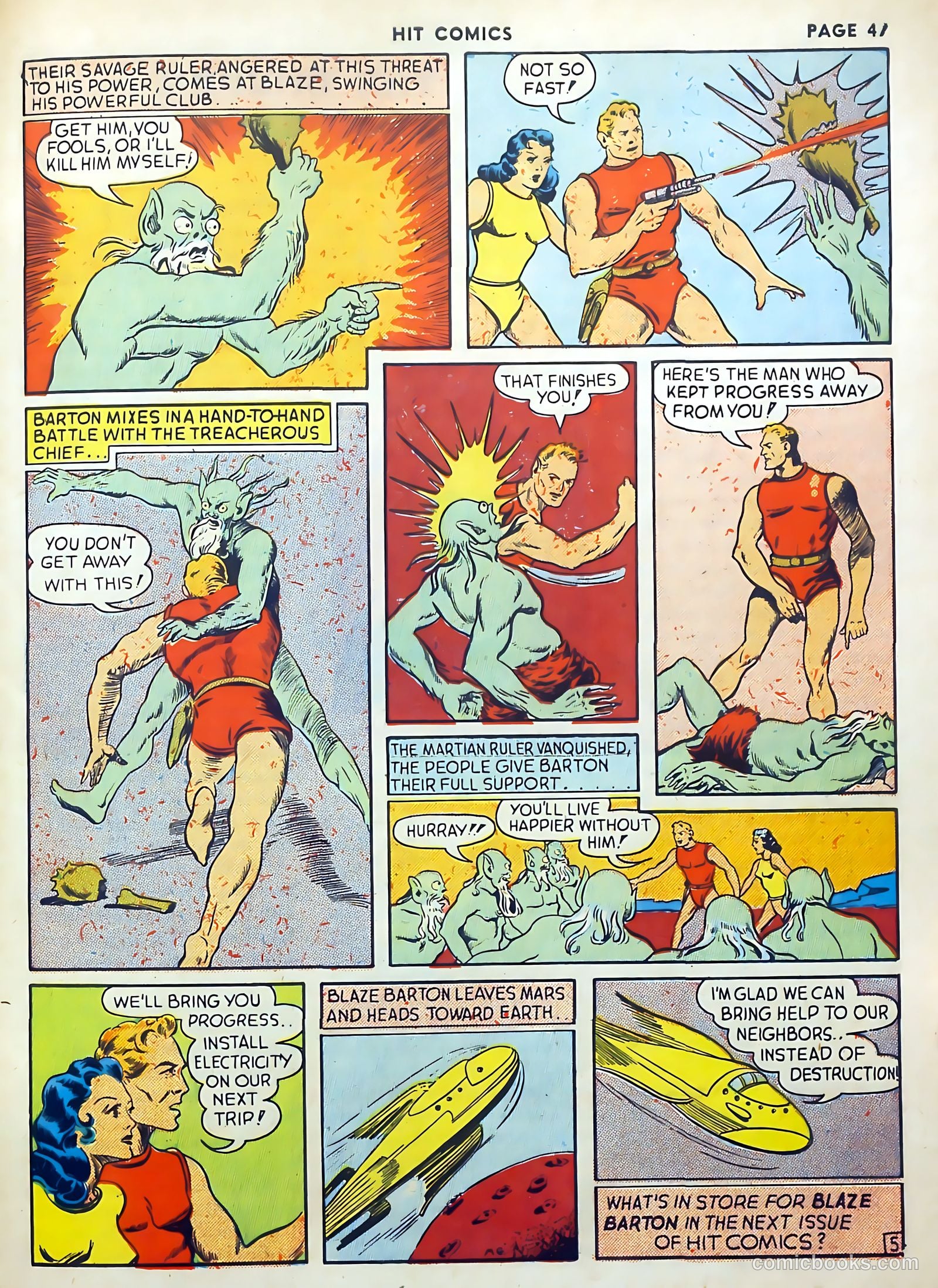 Hit Comics #5 (1940) — page 49 of 68