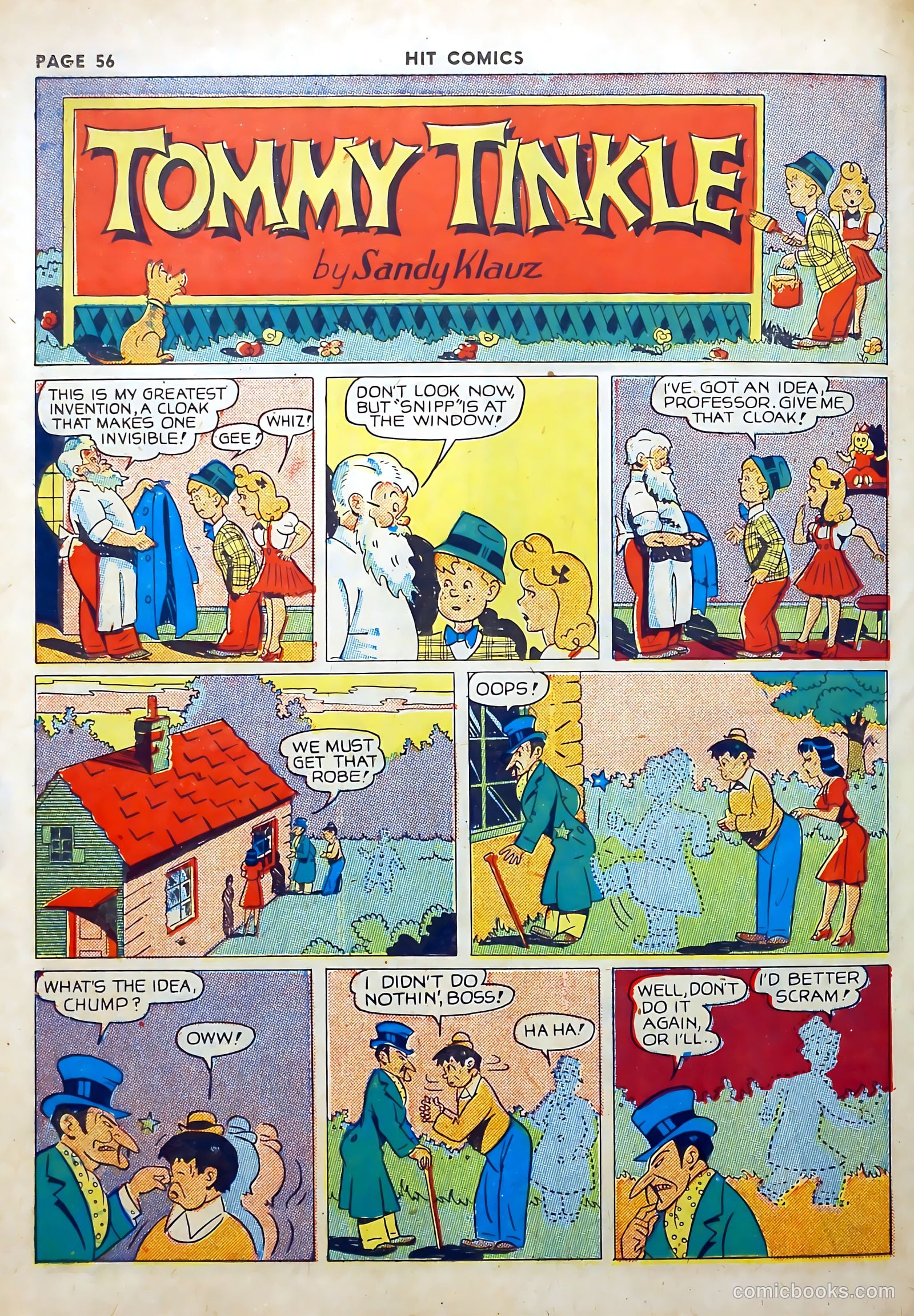 Hit Comics #5 (1940) — page 58 of 68