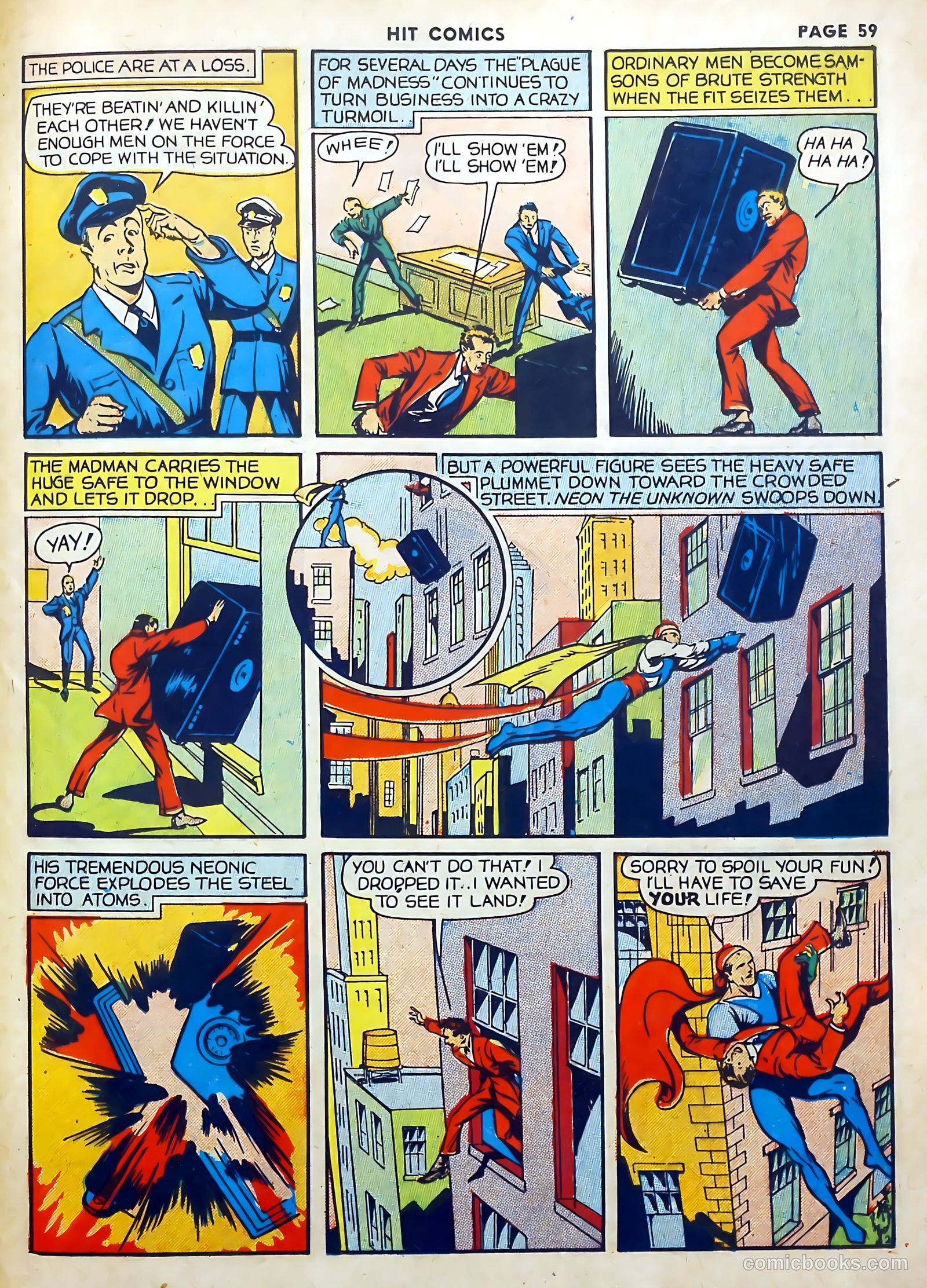 Hit Comics #5 (1940) — page 61 of 68