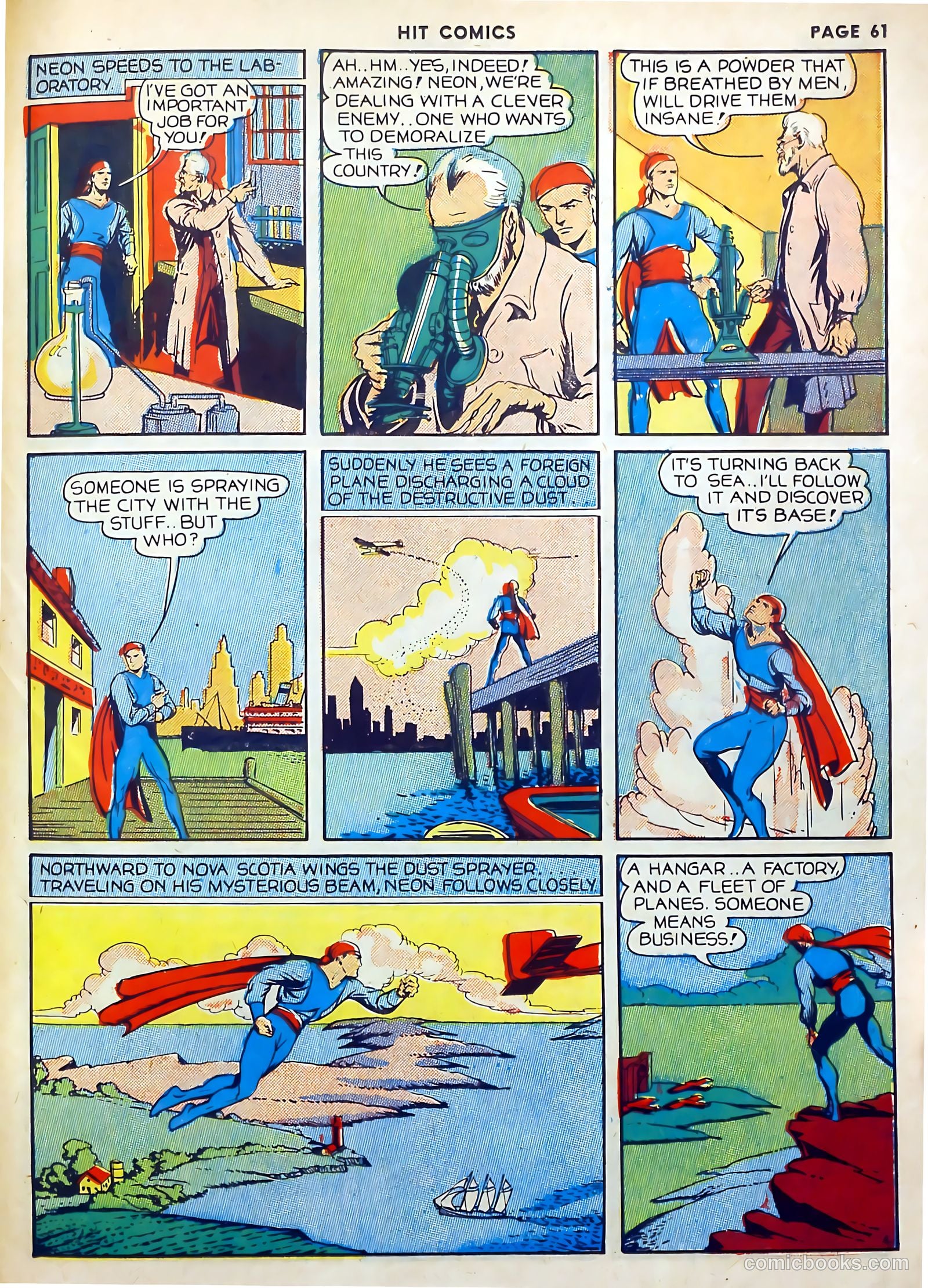 Hit Comics #5 (1940) — page 63 of 68
