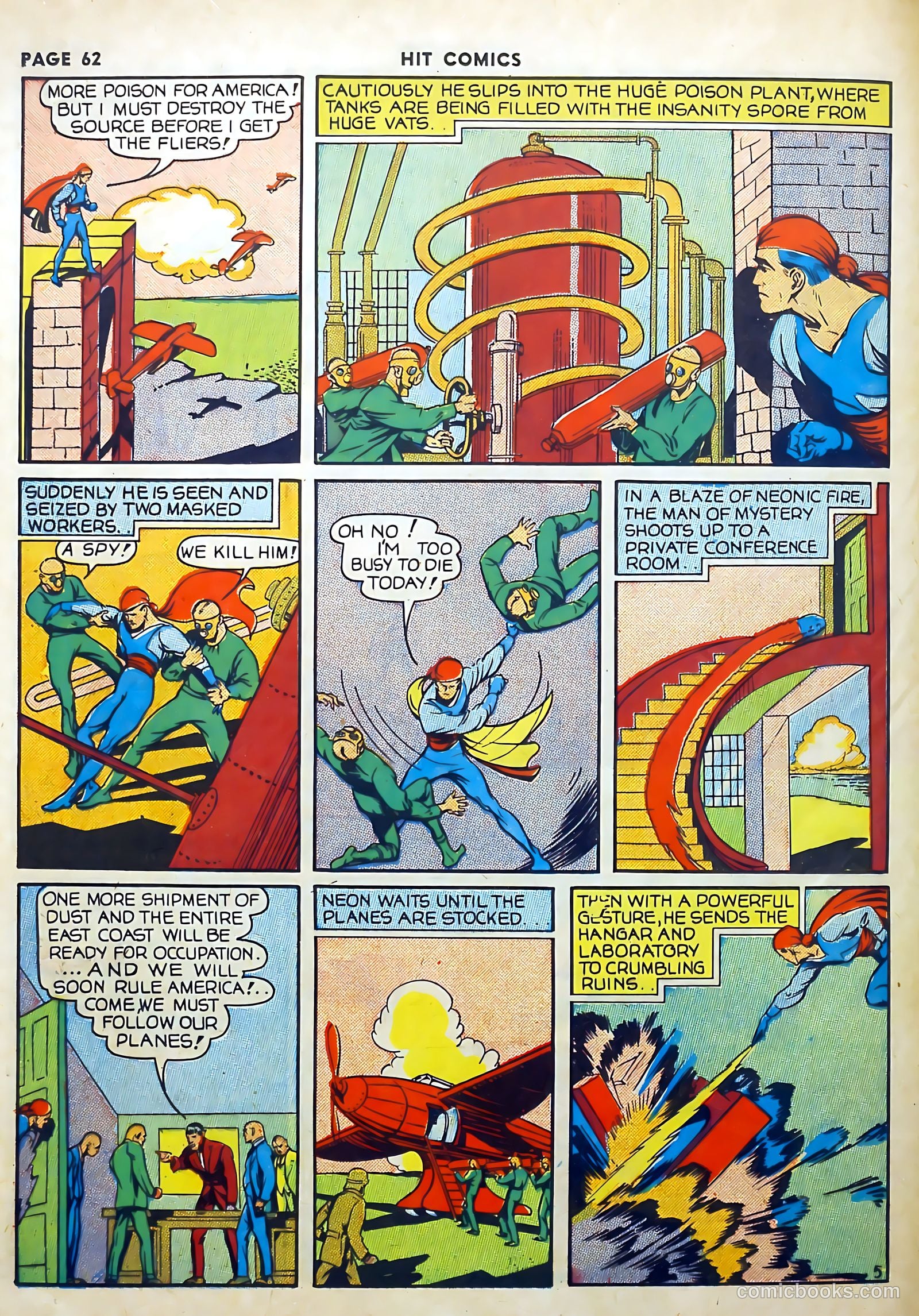 Hit Comics #5 (1940) — page 64 of 68