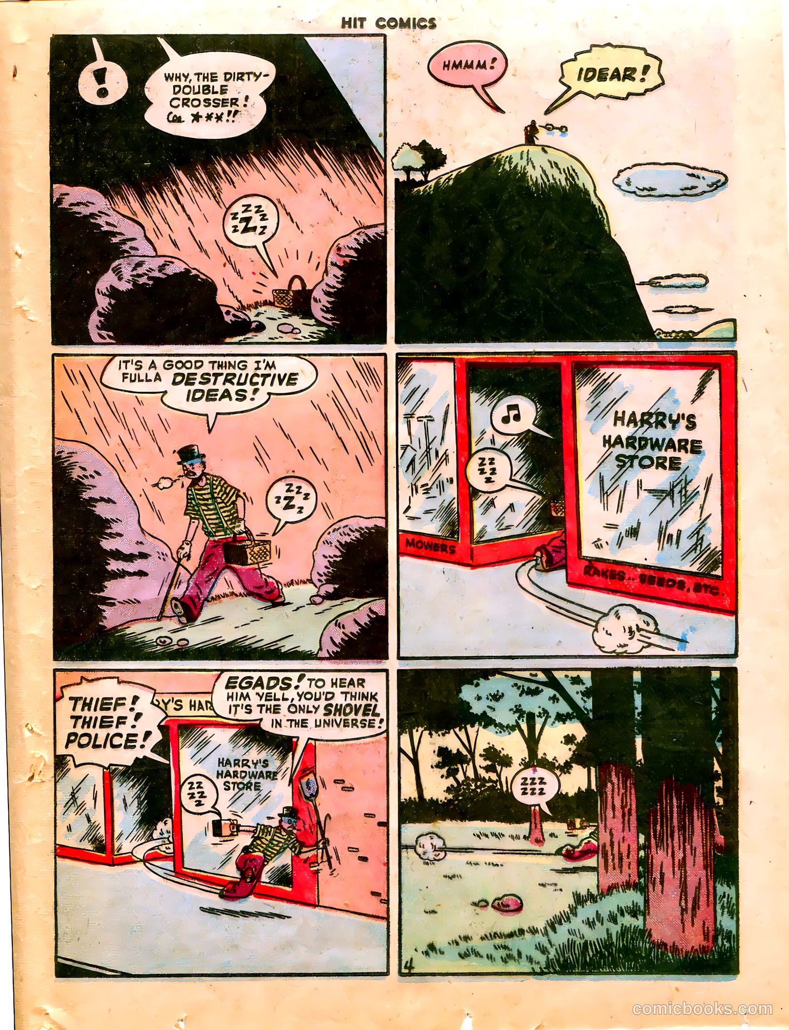Hit Comics #53 (1948) — page 35 of 52