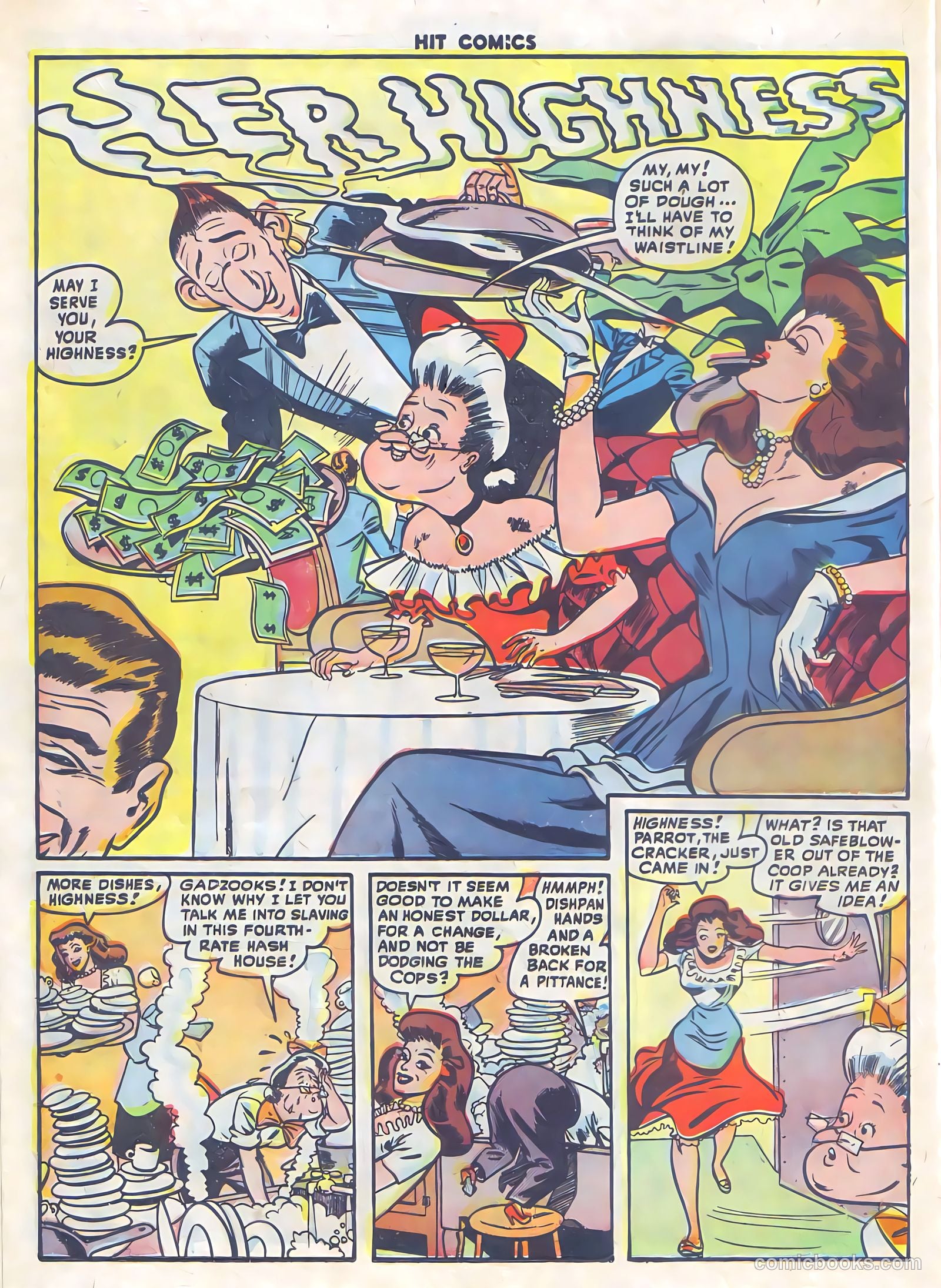 Hit Comics #54 (1948) — page 16 of 52