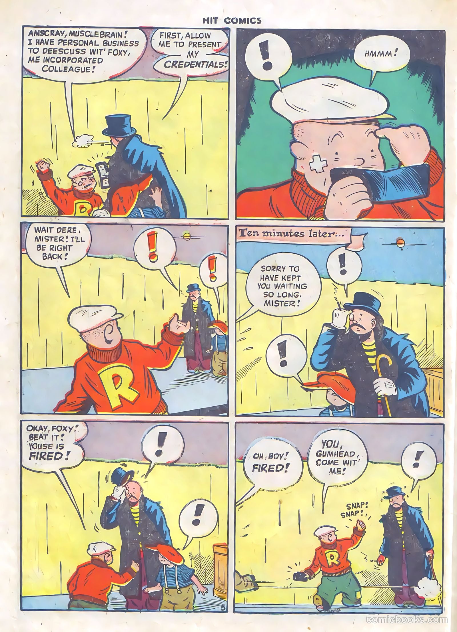 Hit Comics #54 (1948) — page 36 of 52