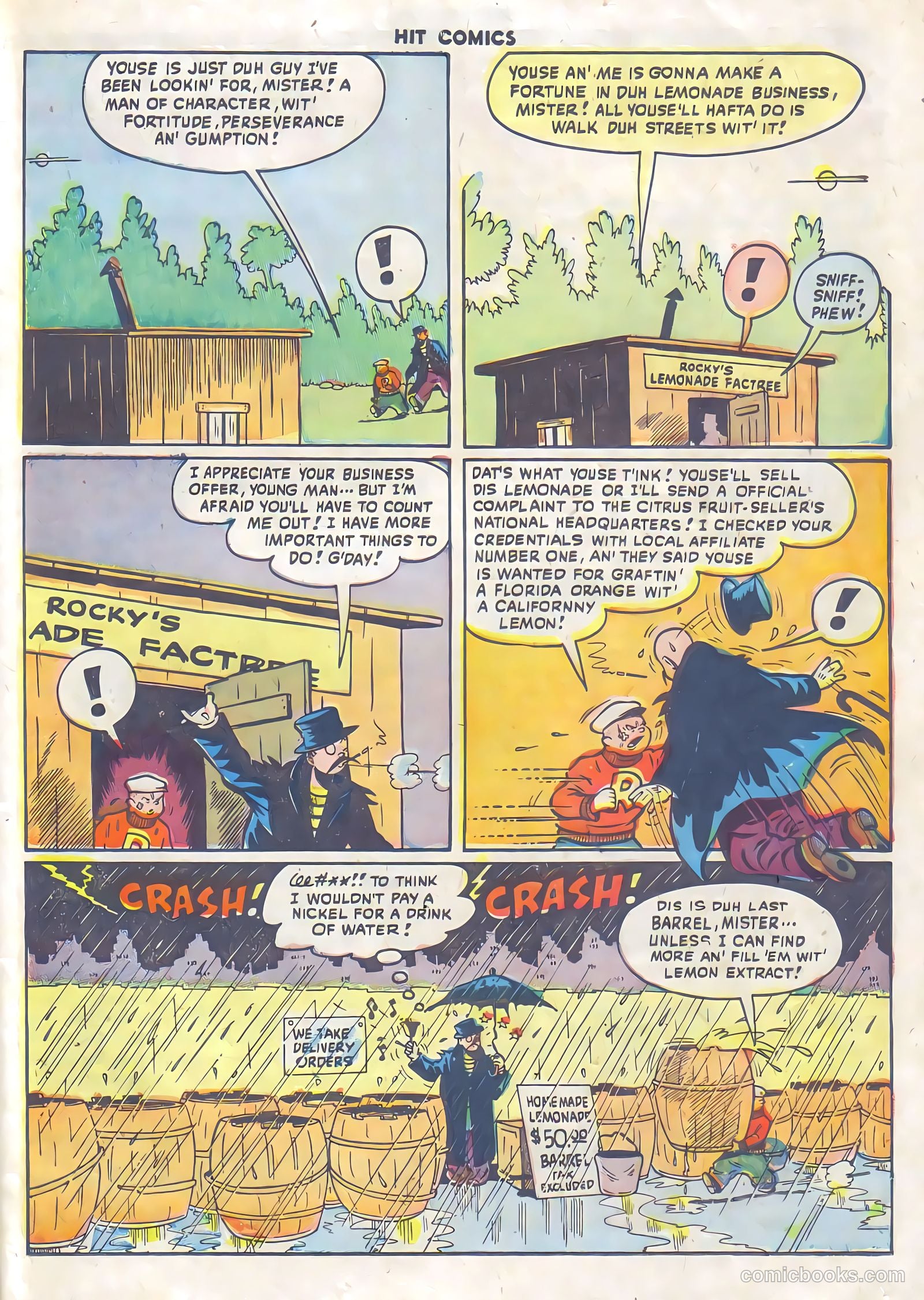 Hit Comics #54 (1948) — page 37 of 52