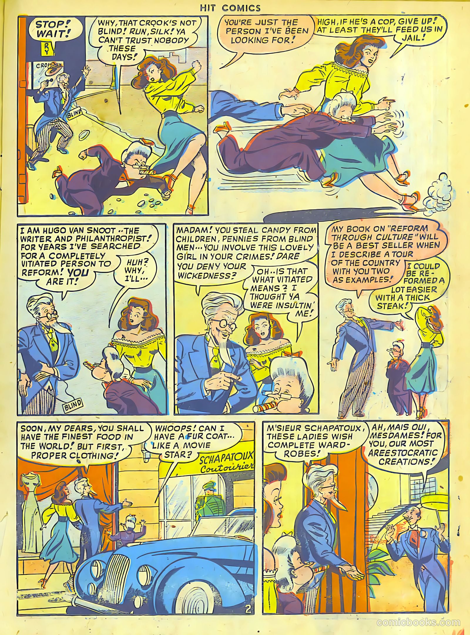 Hit Comics #56 (1949) — page 17 of 52