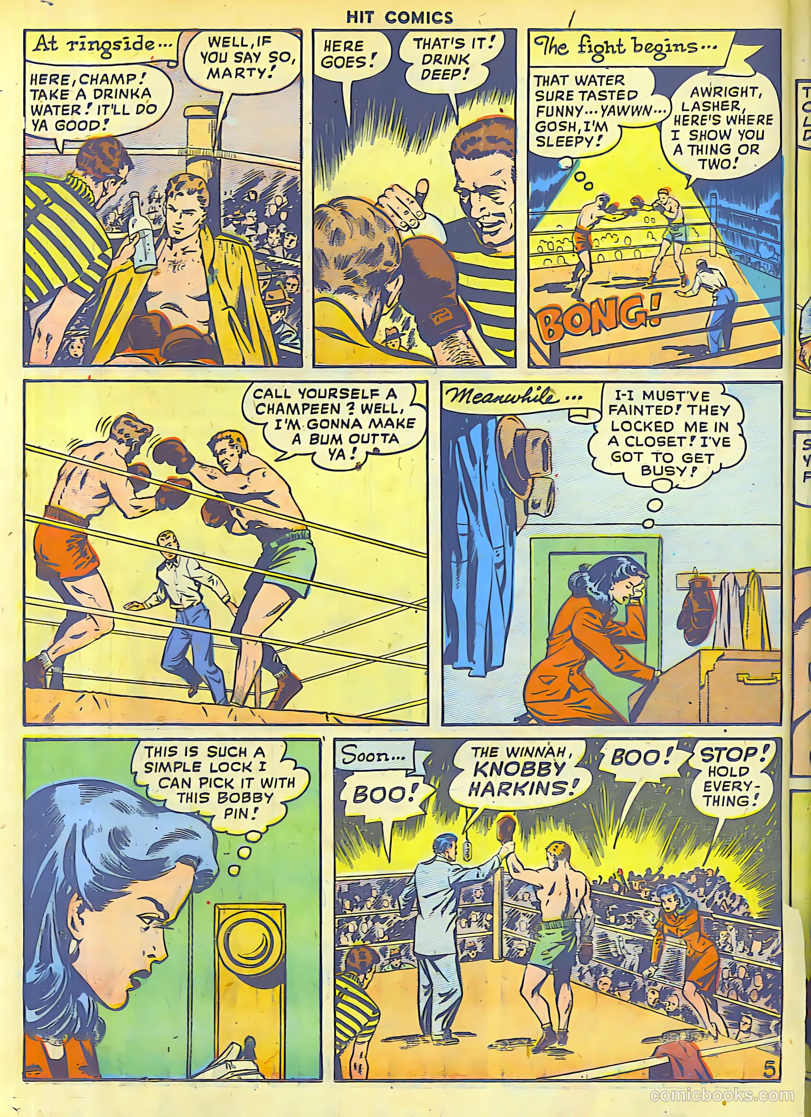 Hit Comics #56 (1949) — page 36 of 52