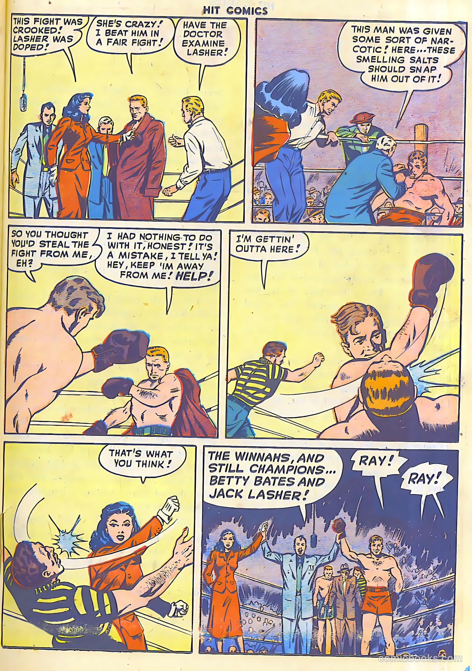 Hit Comics #56 (1949) — page 37 of 52
