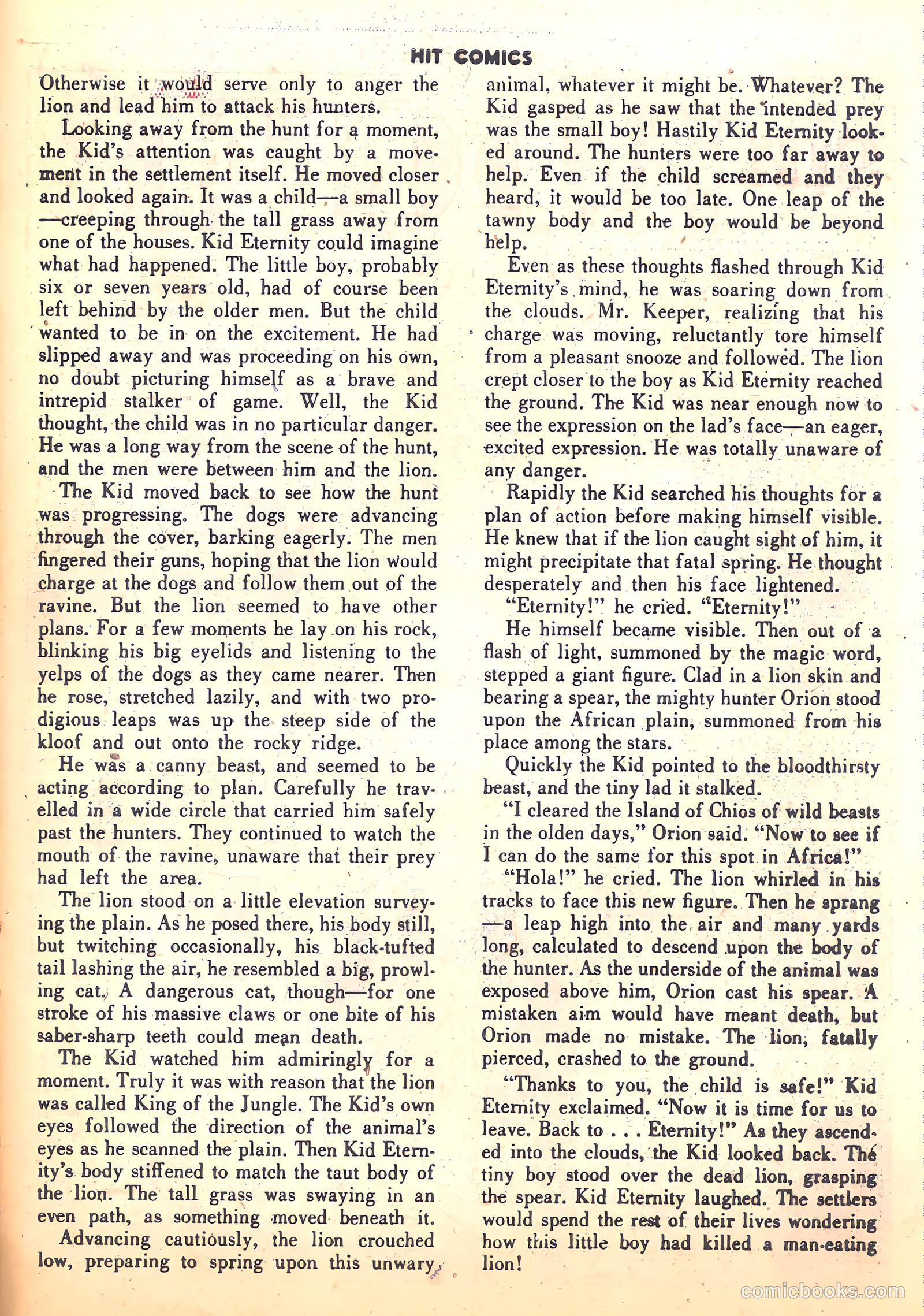 Hit Comics #56 (1949) — page 39 of 52